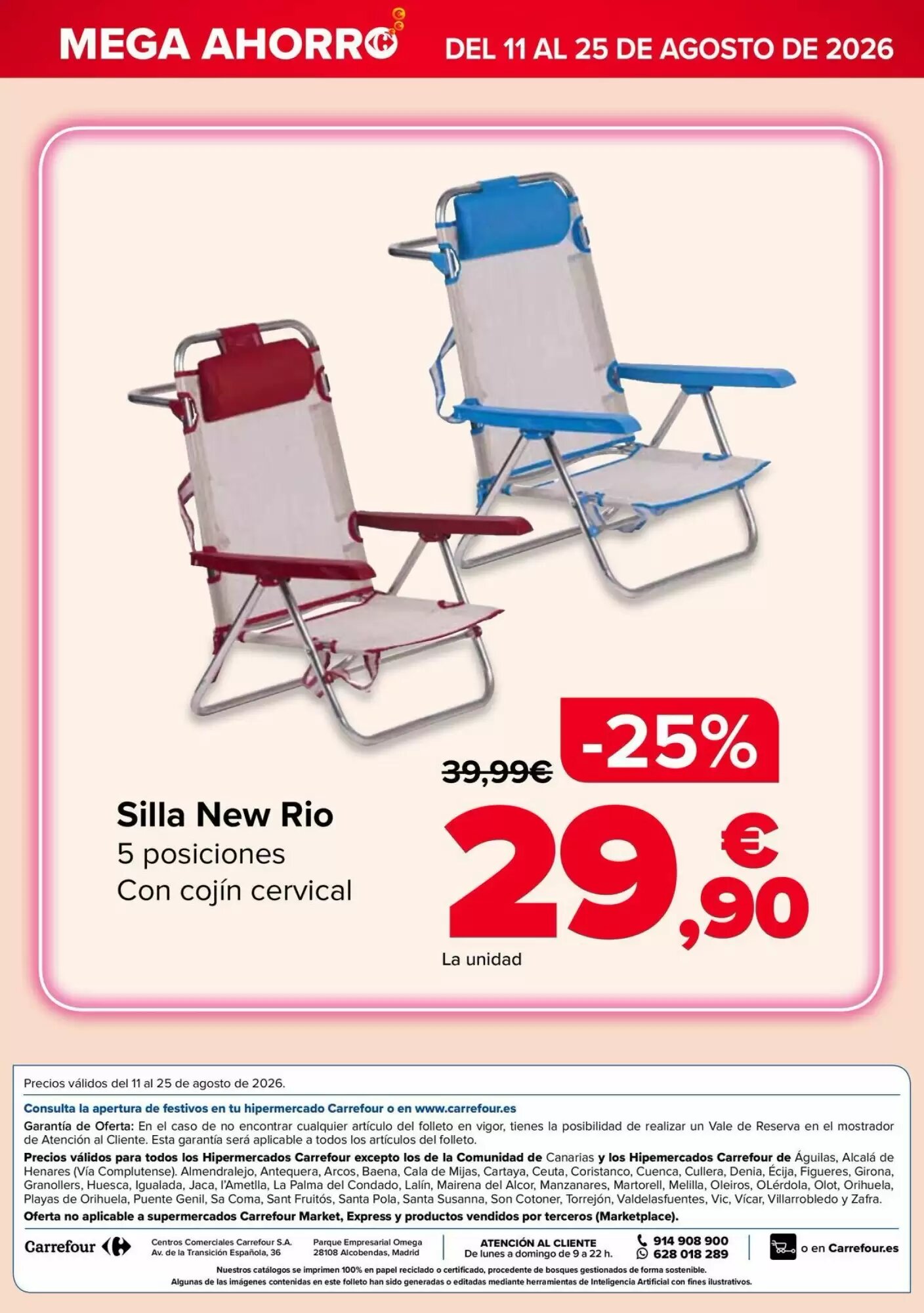 Folleto promocional de Carrefour válido desde el 11/08/2026 - Página 10.