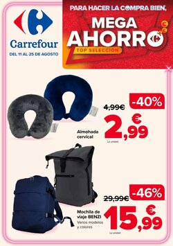 Folleto promocional de Carrefour válido desde el 11/08/2026
