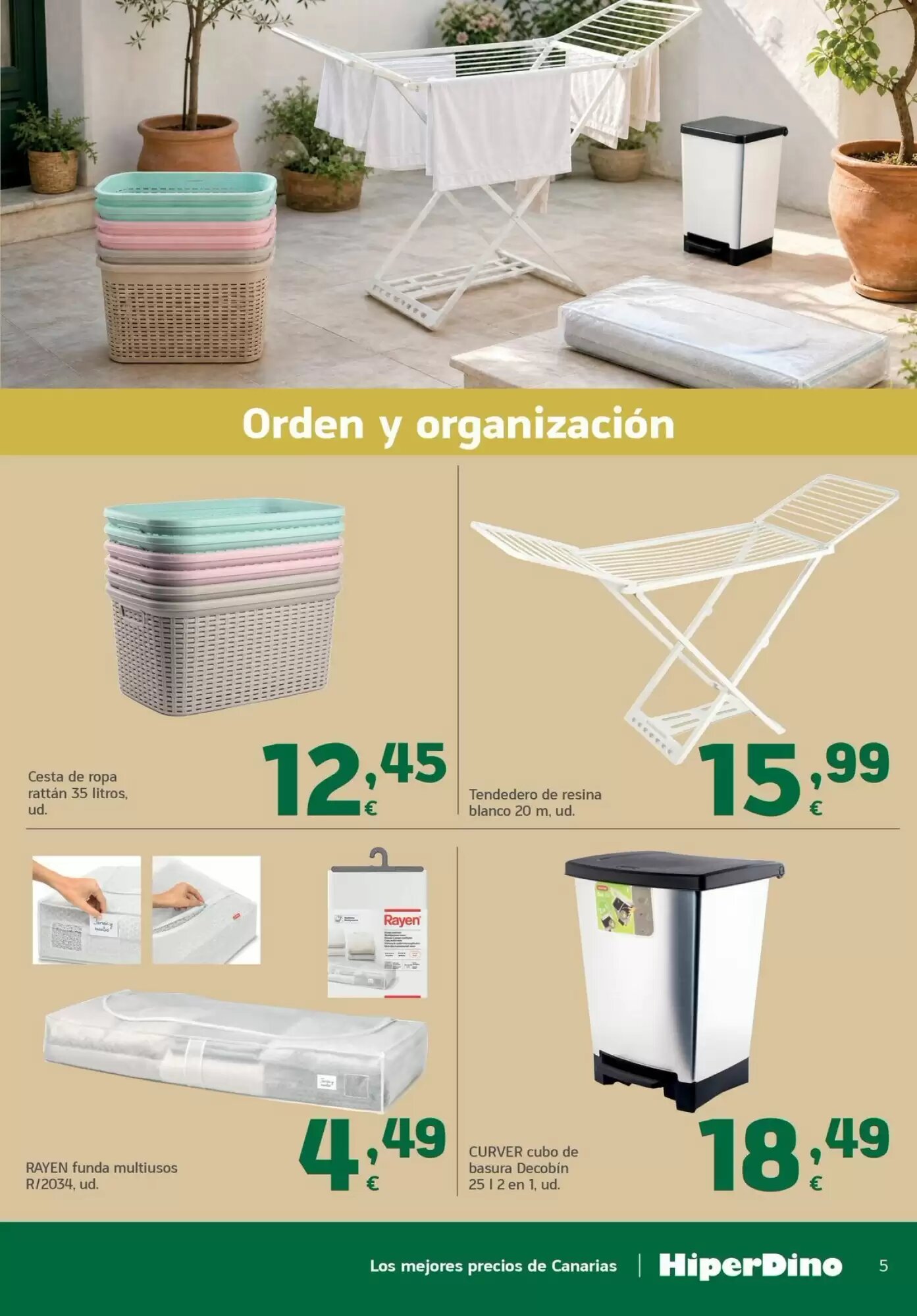 Folleto promocional de HiperDino válido desde el 11/08/2026 - Página 5.