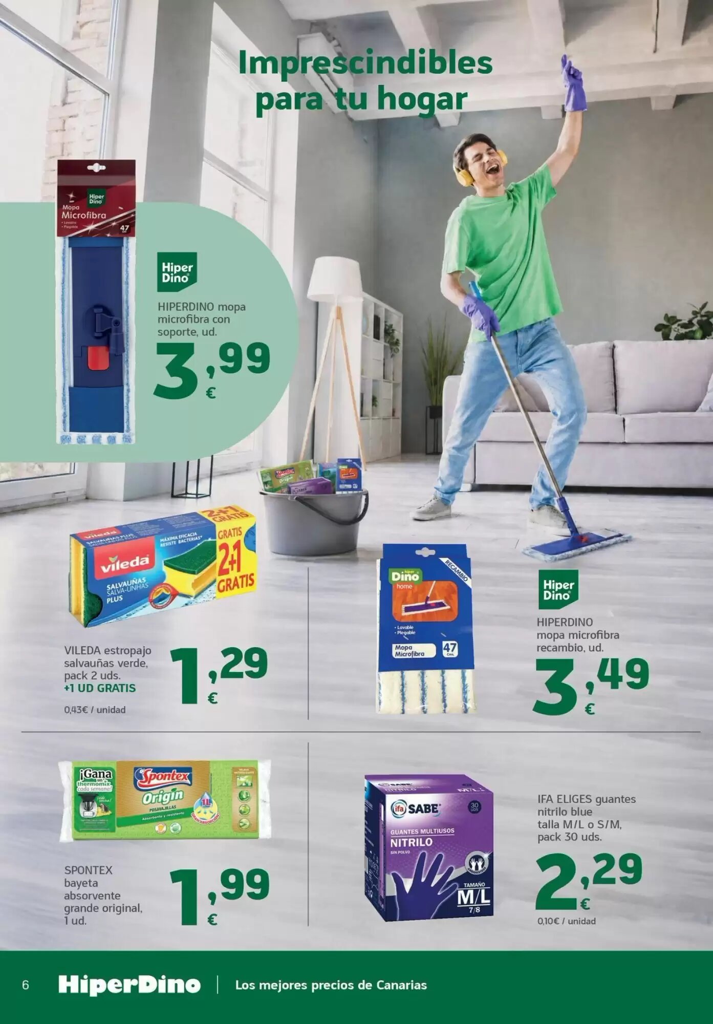 Folleto promocional de HiperDino válido desde el 11/08/2026 - Página 6.