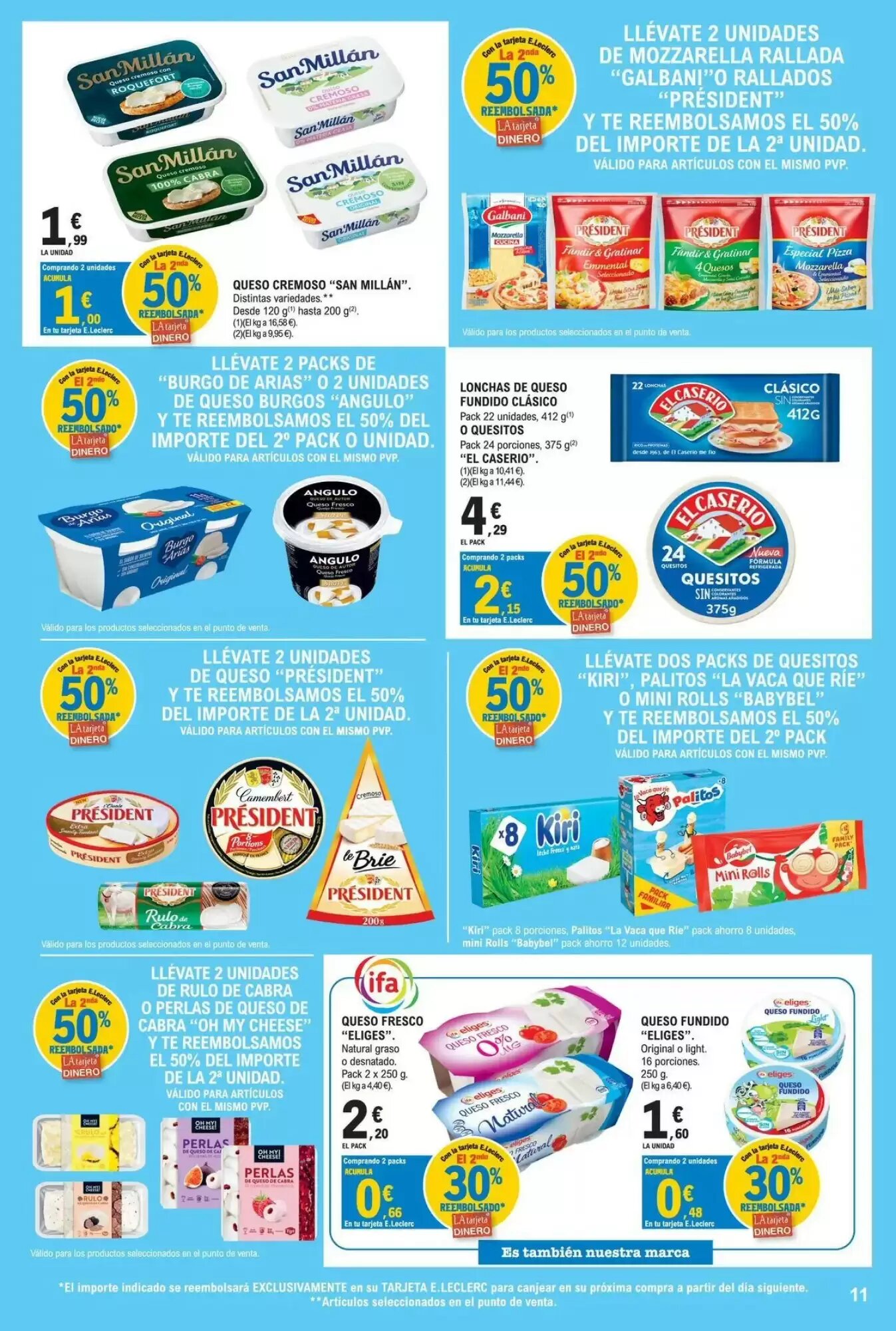 Folleto promocional de E.Leclerc válido desde el 11/08/2026 - Página 11.