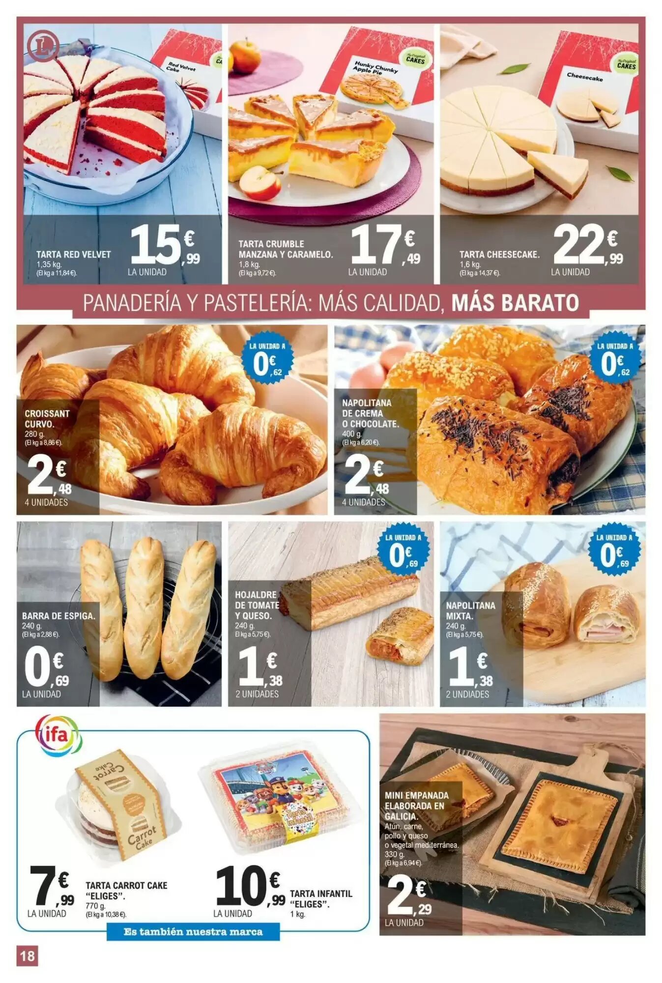 Folleto promocional de E.Leclerc válido desde el 11/08/2026 - Página 18.