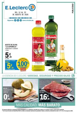 Folleto promocional de E.Leclerc válido desde el 11/08/2026