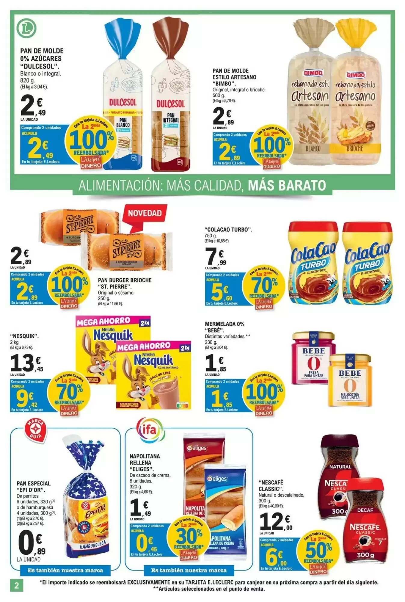Folleto promocional de E.Leclerc válido desde el 11/08/2026 - Página 2.