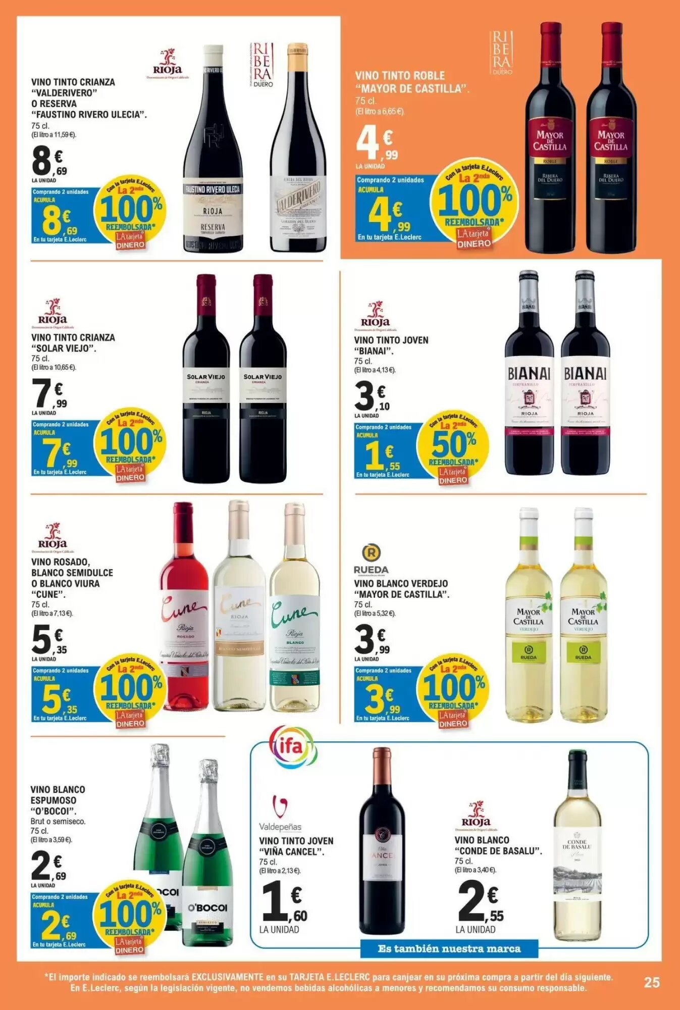 Folleto promocional de E.Leclerc válido desde el 11/08/2026 - Página 25.