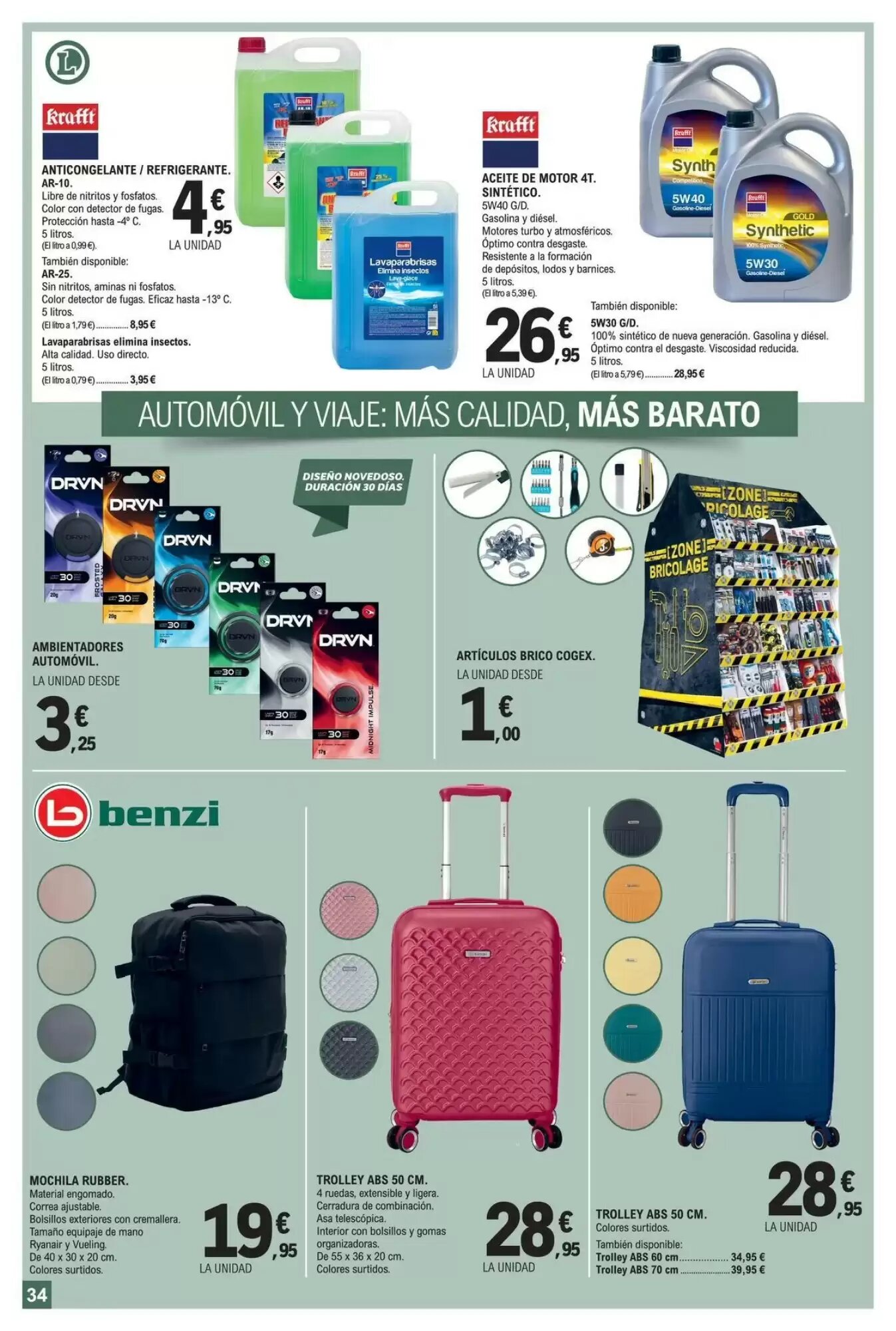 Folleto promocional de E.Leclerc válido desde el 11/08/2026 - Página 34.