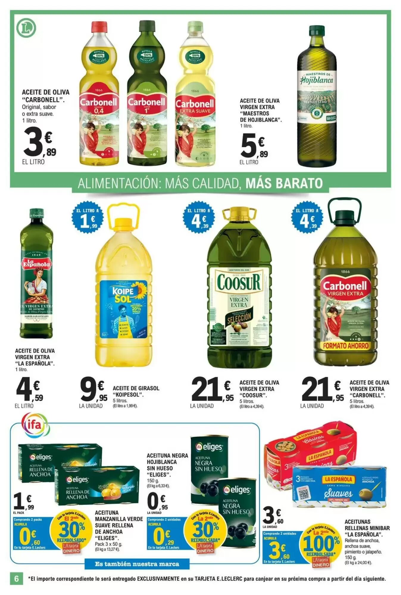 Folleto promocional de E.Leclerc válido desde el 11/08/2026 - Página 6.
