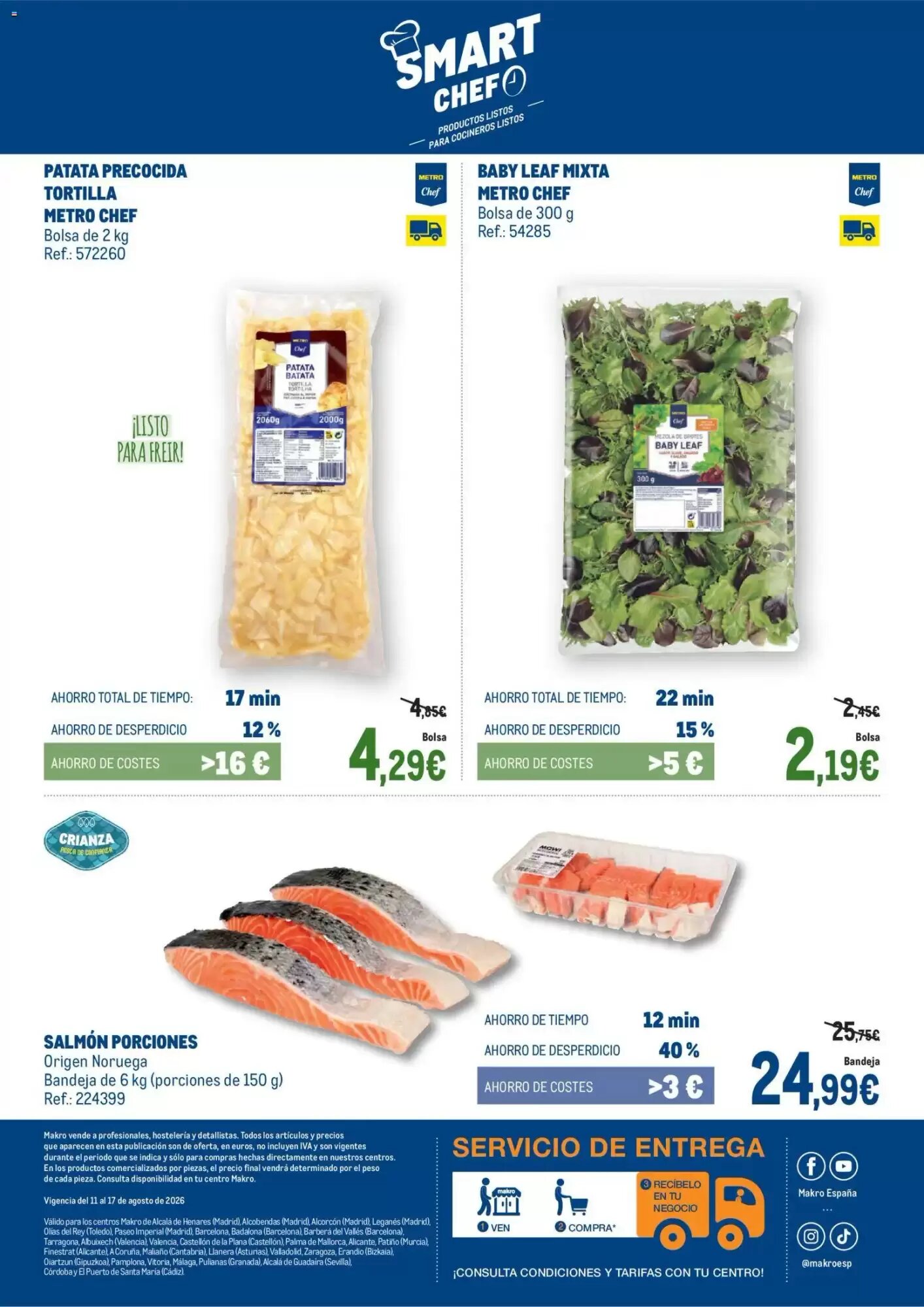 Folleto promocional de Makro válido desde el 11/08/2026 - Página 6.