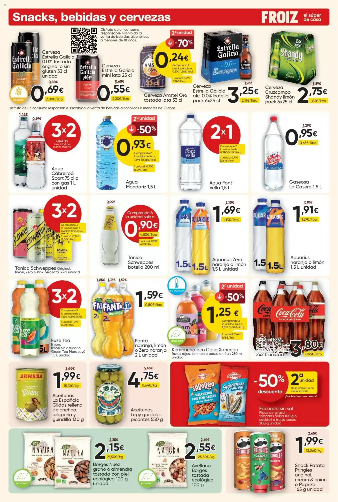Folleto promocional de FROIZ válido desde el 11/08/2026 - Página 12.