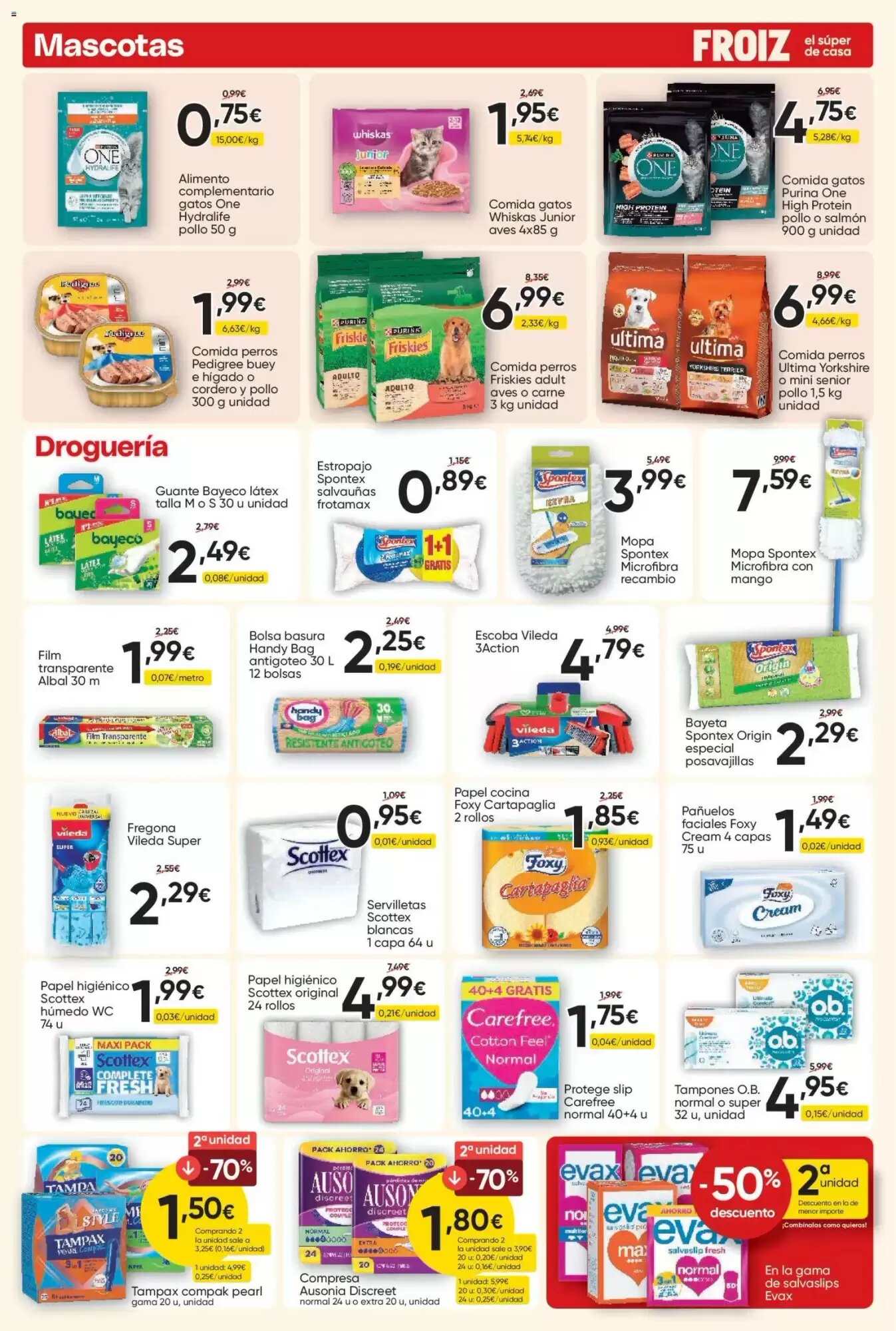 Folleto promocional de FROIZ válido desde el 11/08/2026 - Página 14.