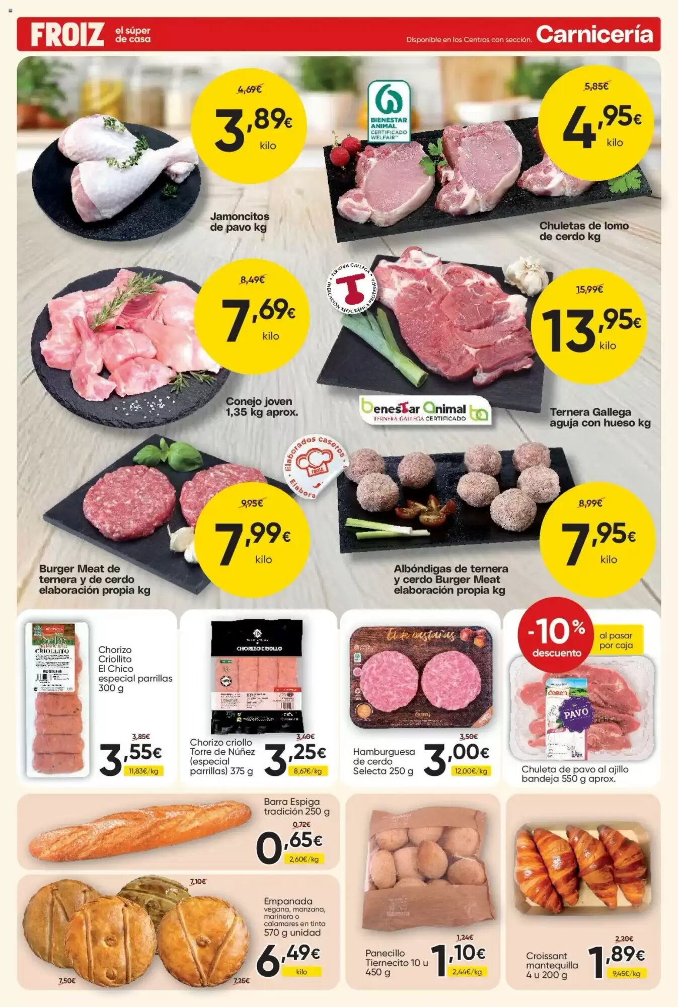 Folleto promocional de FROIZ válido desde el 11/08/2026 - Página 3.