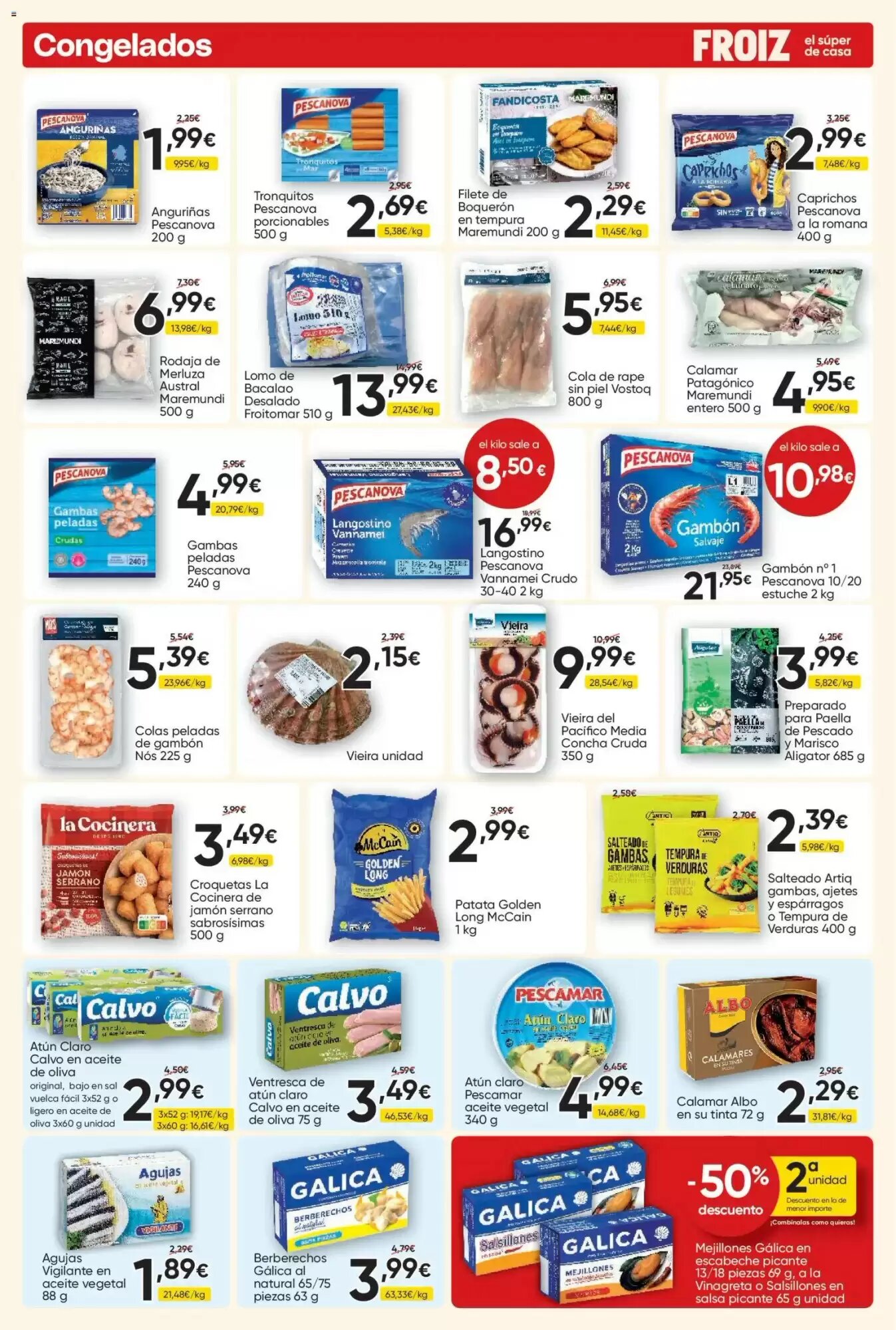 Folleto promocional de FROIZ válido desde el 11/08/2026 - Página 4.