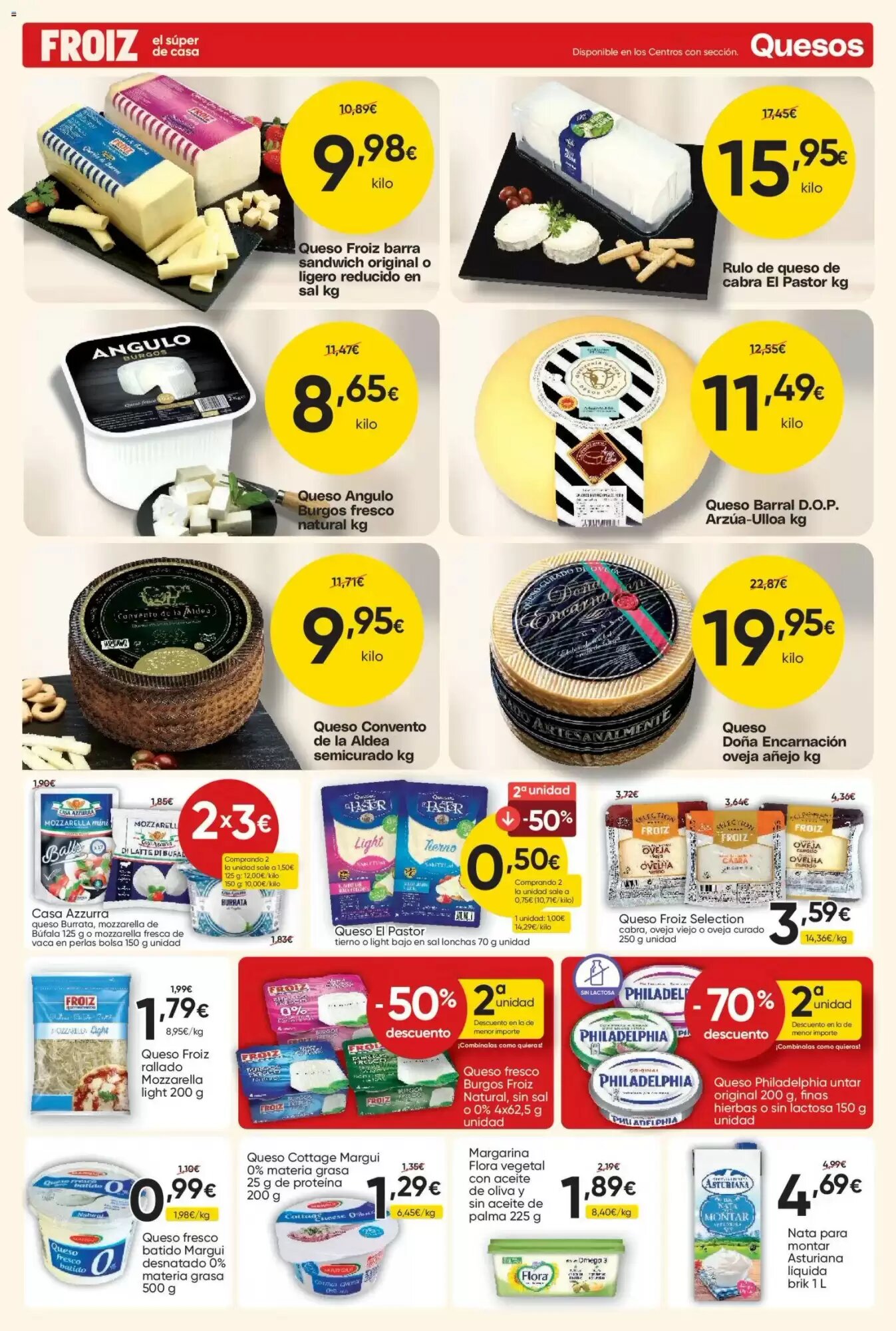 Folleto promocional de FROIZ válido desde el 11/08/2026 - Página 7.