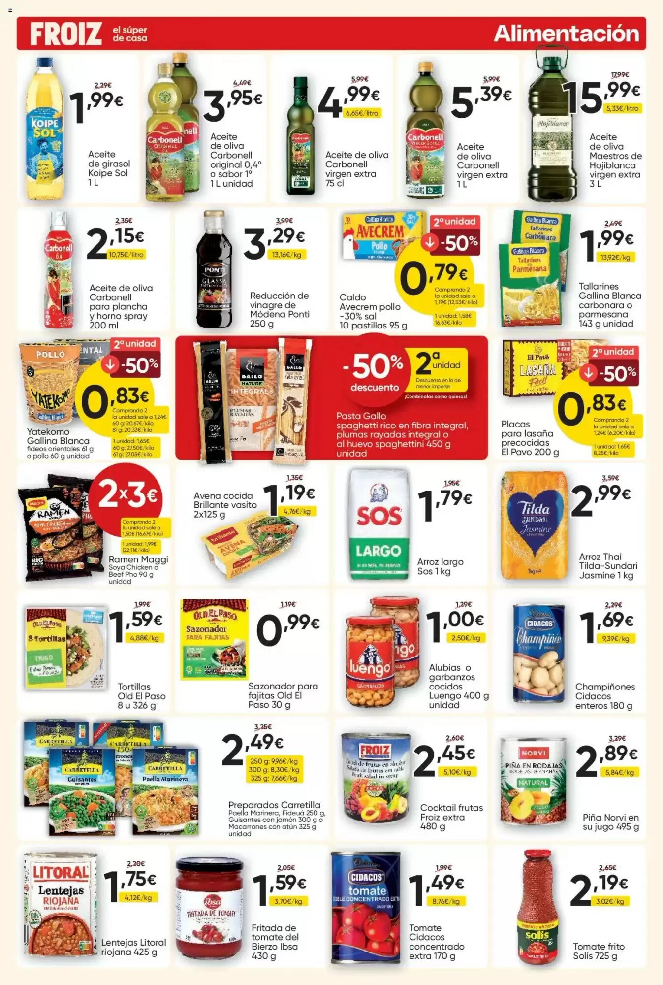 Folleto promocional de FROIZ válido desde el 11/08/2026 - Página 9.