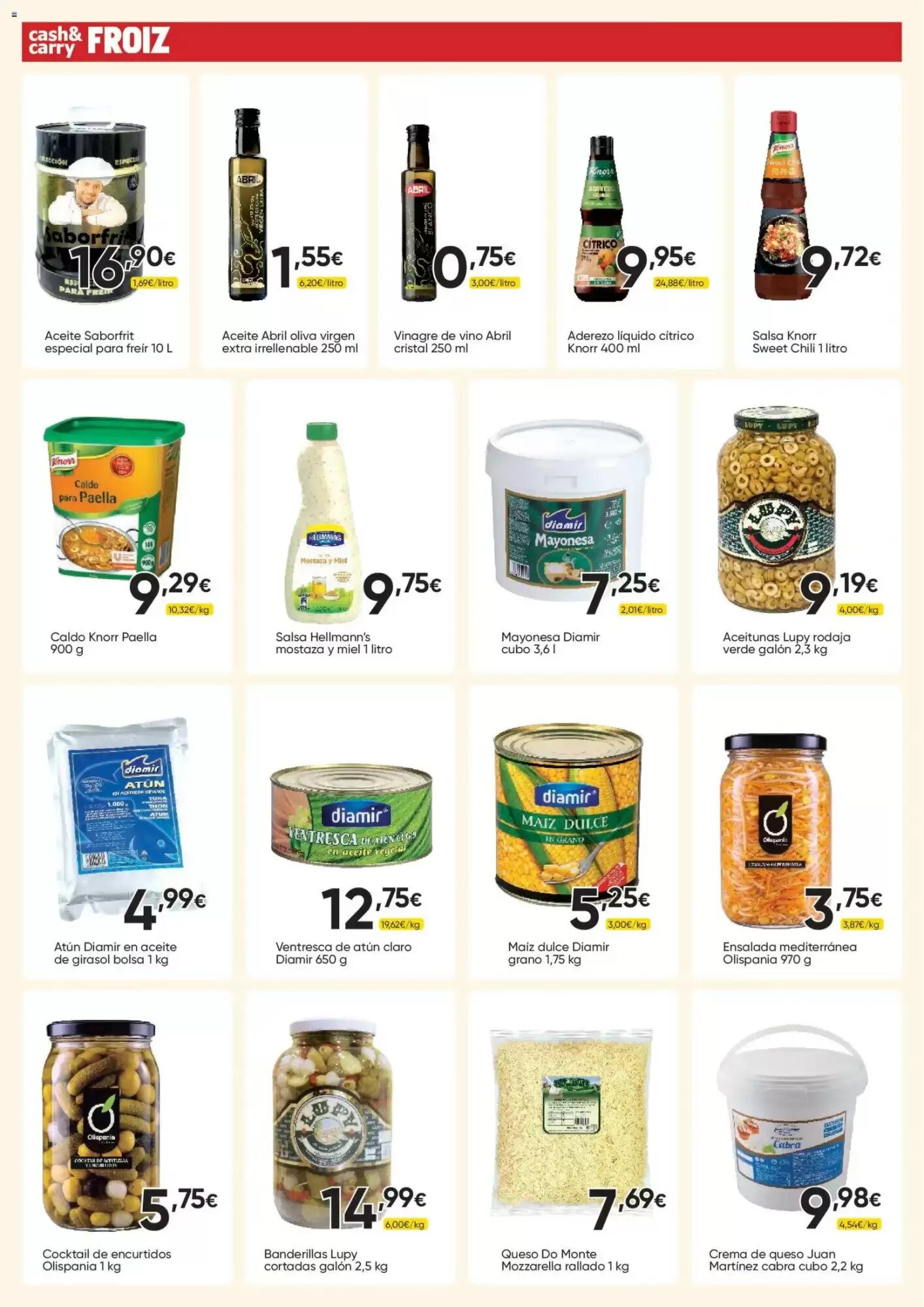 Folleto promocional de FROIZ válido desde el 11/08/2026 - Página 12.