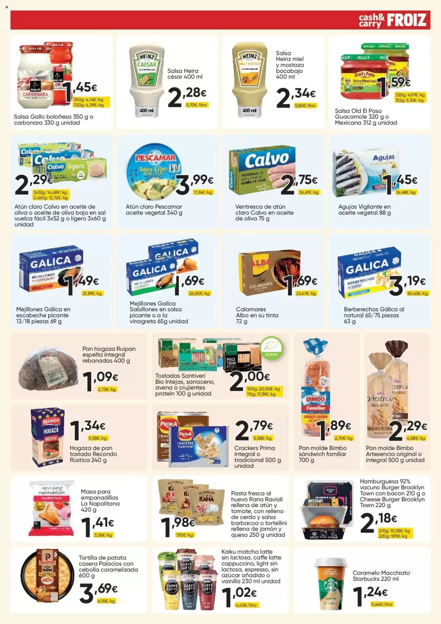 Folleto promocional de FROIZ válido desde el 11/08/2026 - Página 3.