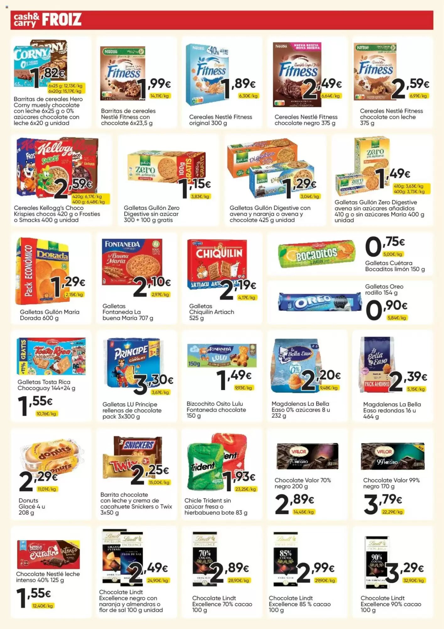 Folleto promocional de FROIZ válido desde el 11/08/2026 - Página 4.