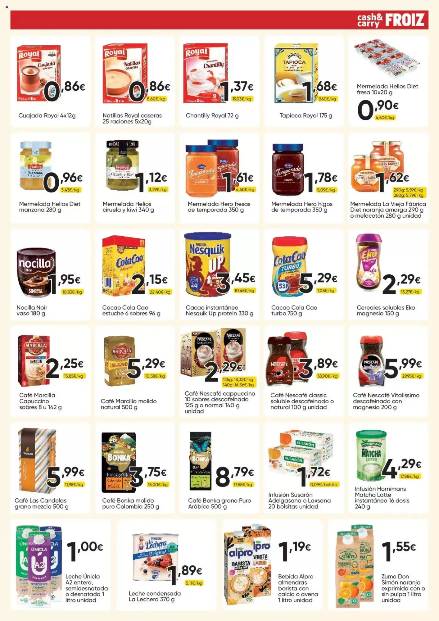 Folleto promocional de FROIZ válido desde el 11/08/2026 - Página 5.