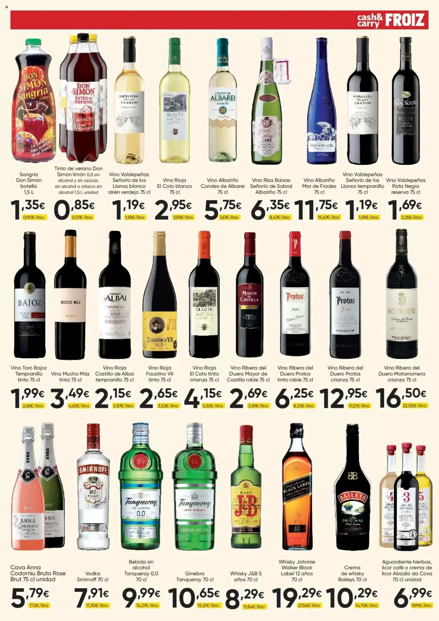 Folleto promocional de FROIZ válido desde el 11/08/2026 - Página 7.