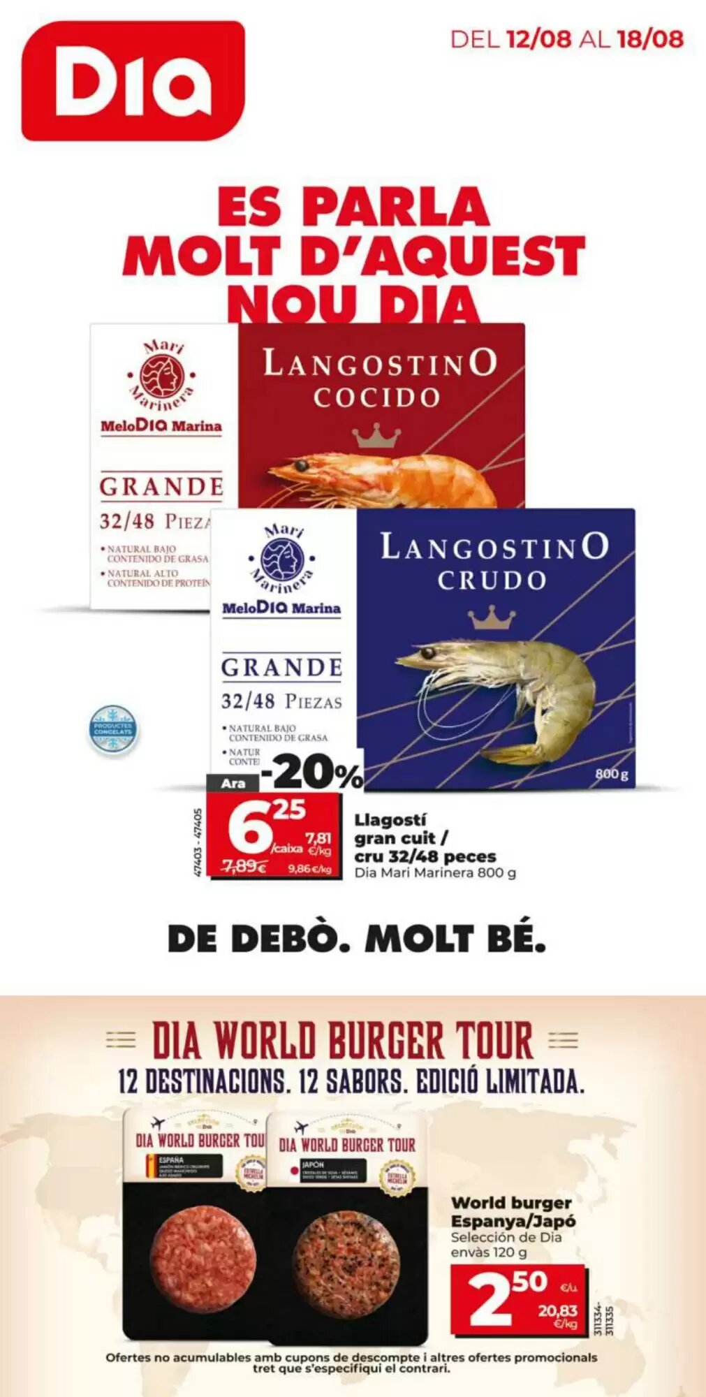 Folleto promocional de Dia válido desde el 12/08/2026 - Página 1.