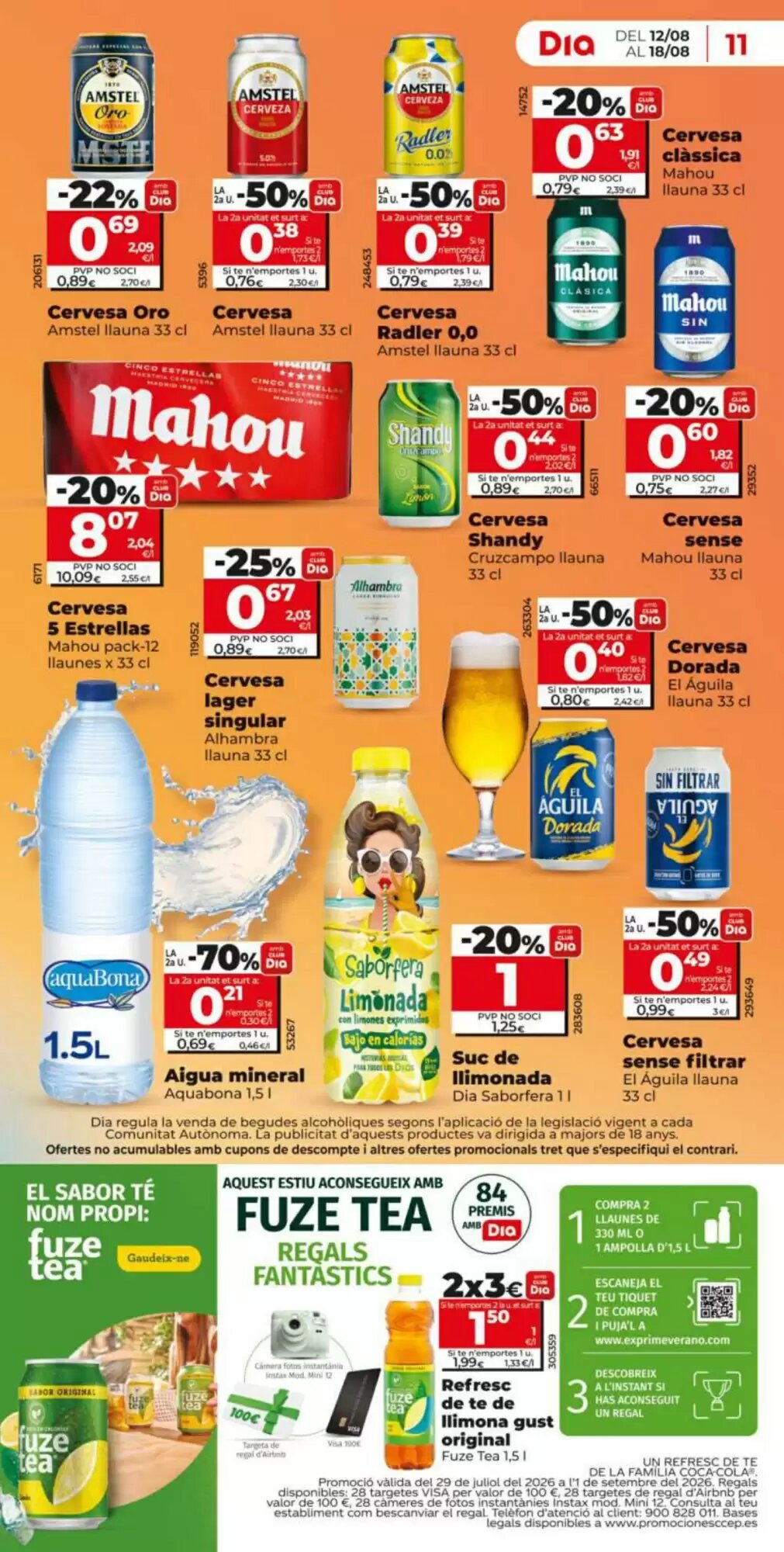 Folleto promocional de Dia válido desde el 12/08/2026 - Página 11.