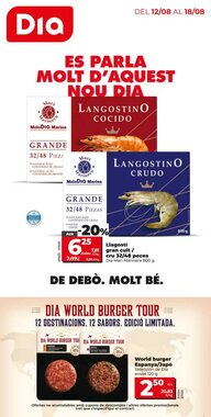 Folleto promocional de Dia válido desde el 12/08/2026