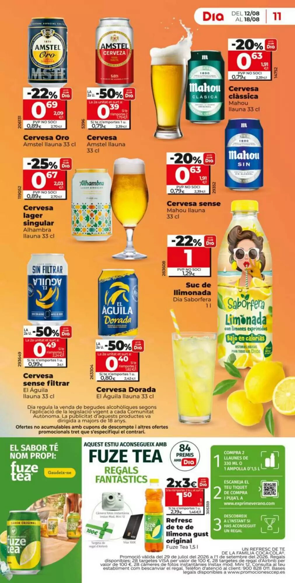 Folleto promocional de Dia válido desde el 12/08/2026 - Página 11.