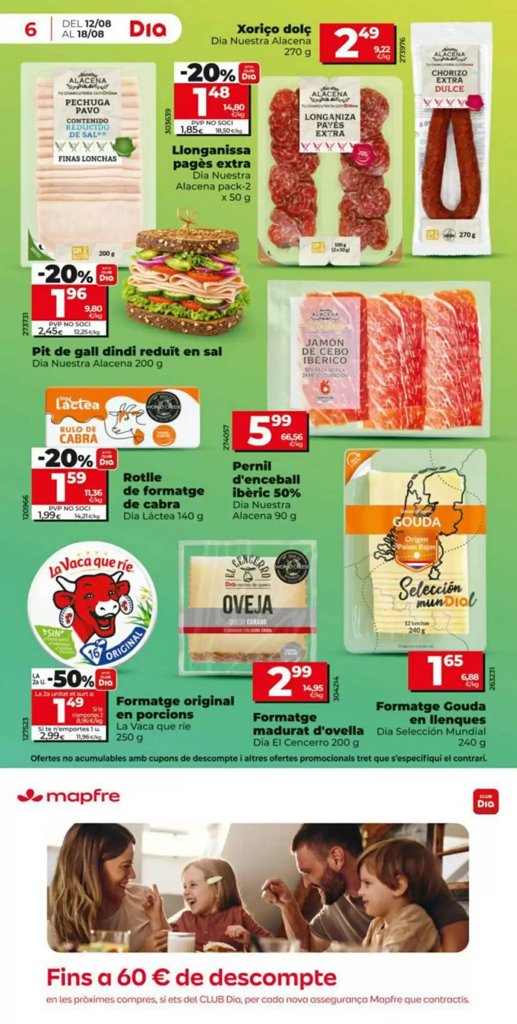 Folleto promocional de Dia válido desde el 12/08/2026 - Página 6.