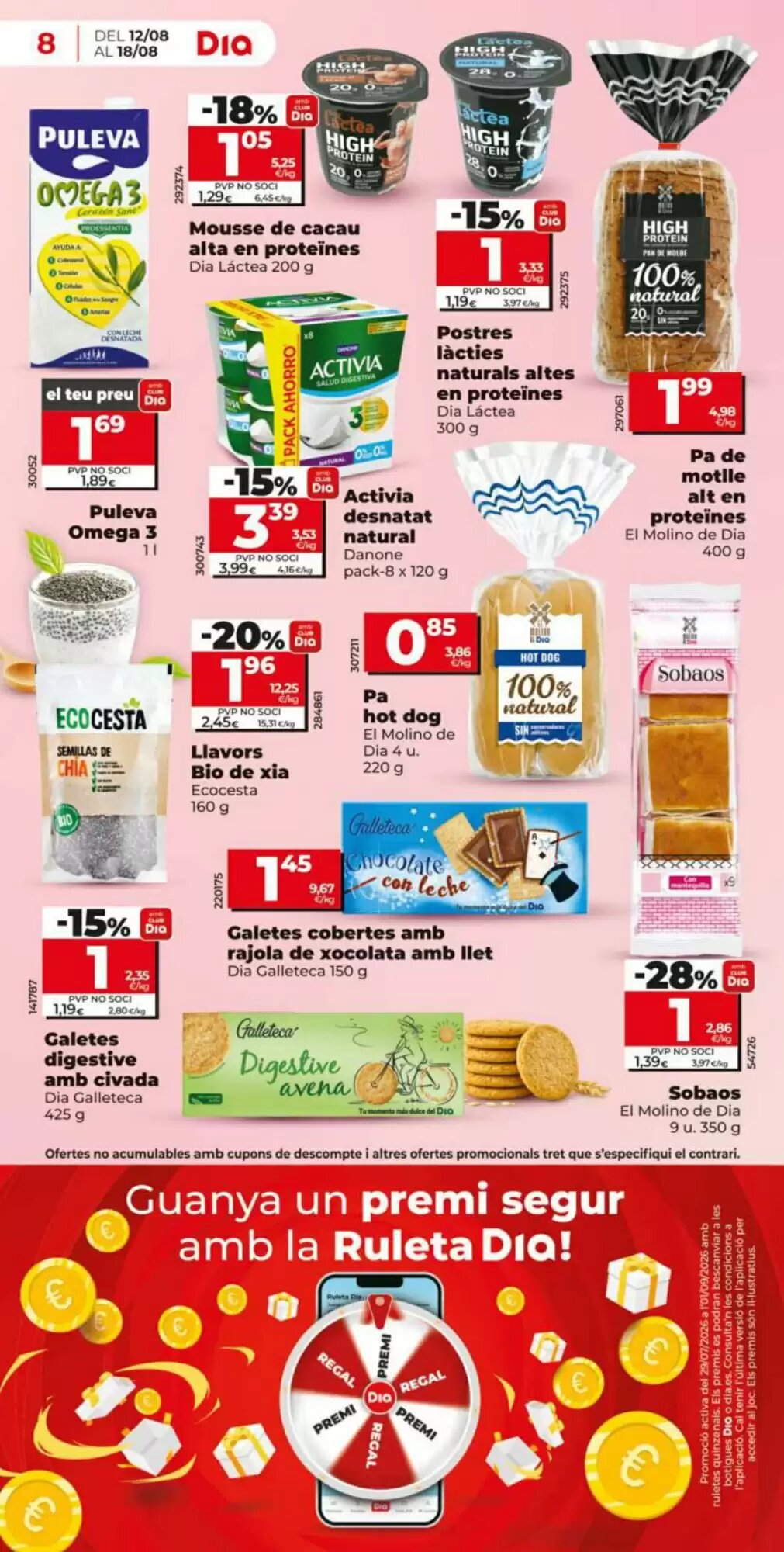 Folleto promocional de Dia válido desde el 12/08/2026 - Página 8.