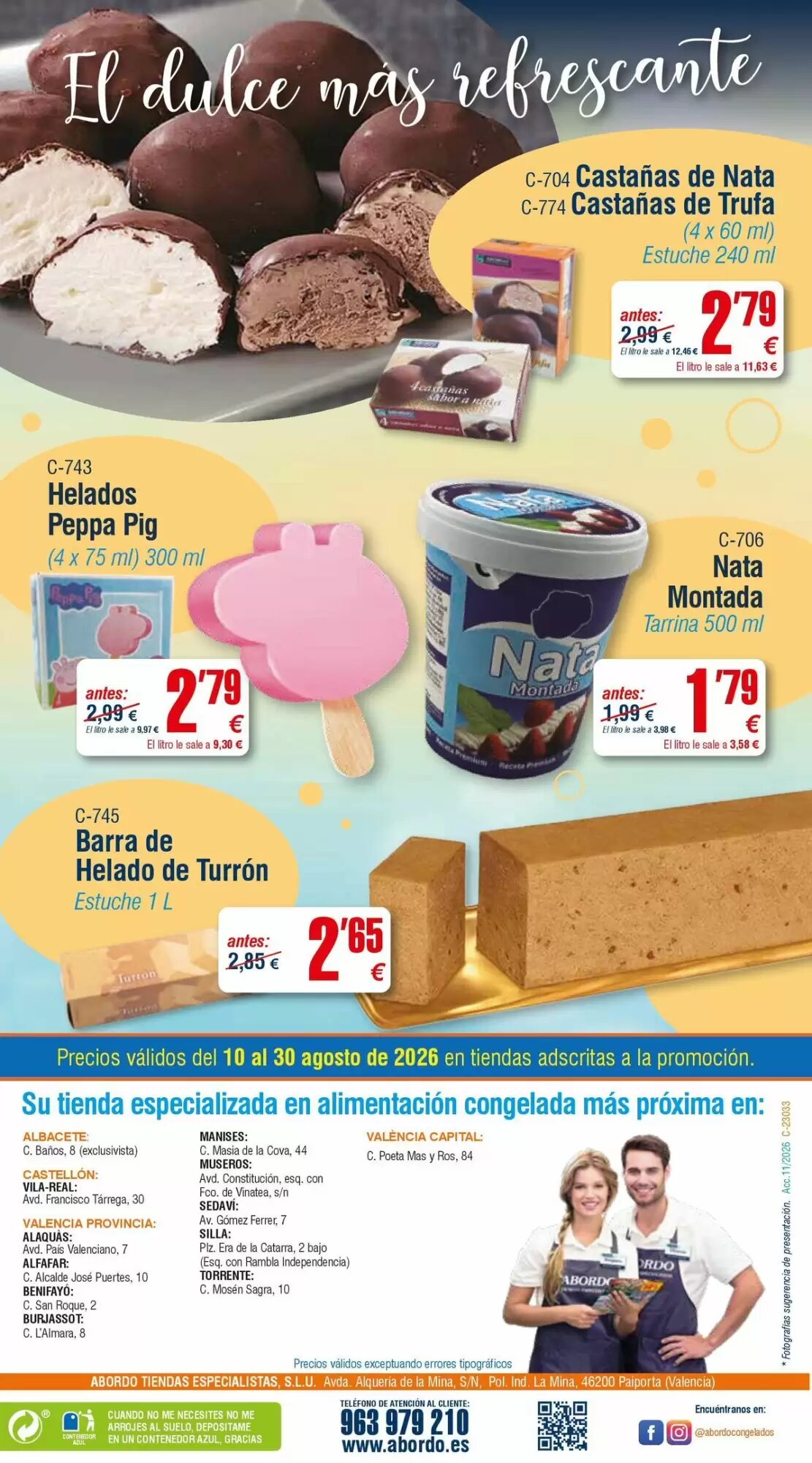 Folleto promocional de Abordo válido desde el 12/08/2026 - Página 8.