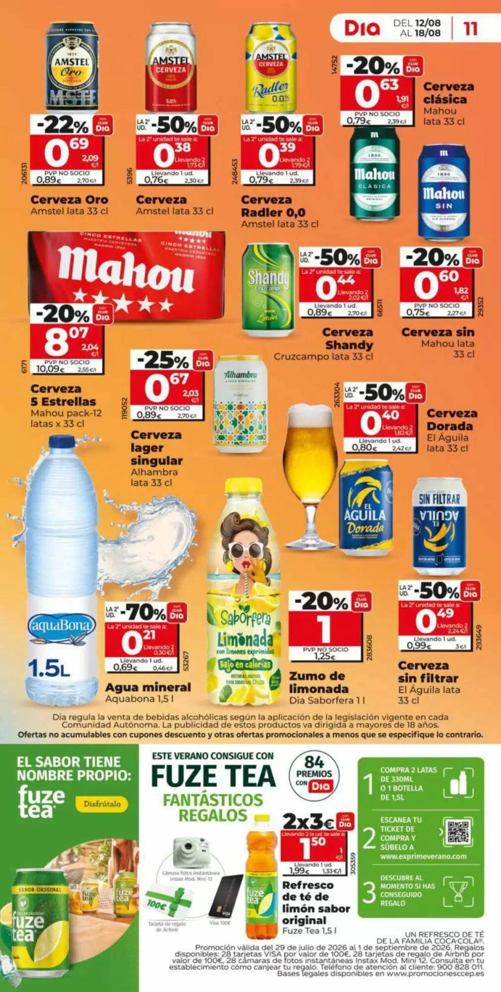 Folleto promocional de Dia válido desde el 12/08/2026 - Página 11.