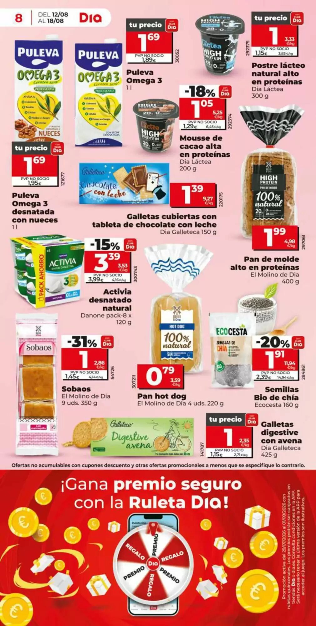 Folleto promocional de Dia válido desde el 12/08/2026 - Página 8.