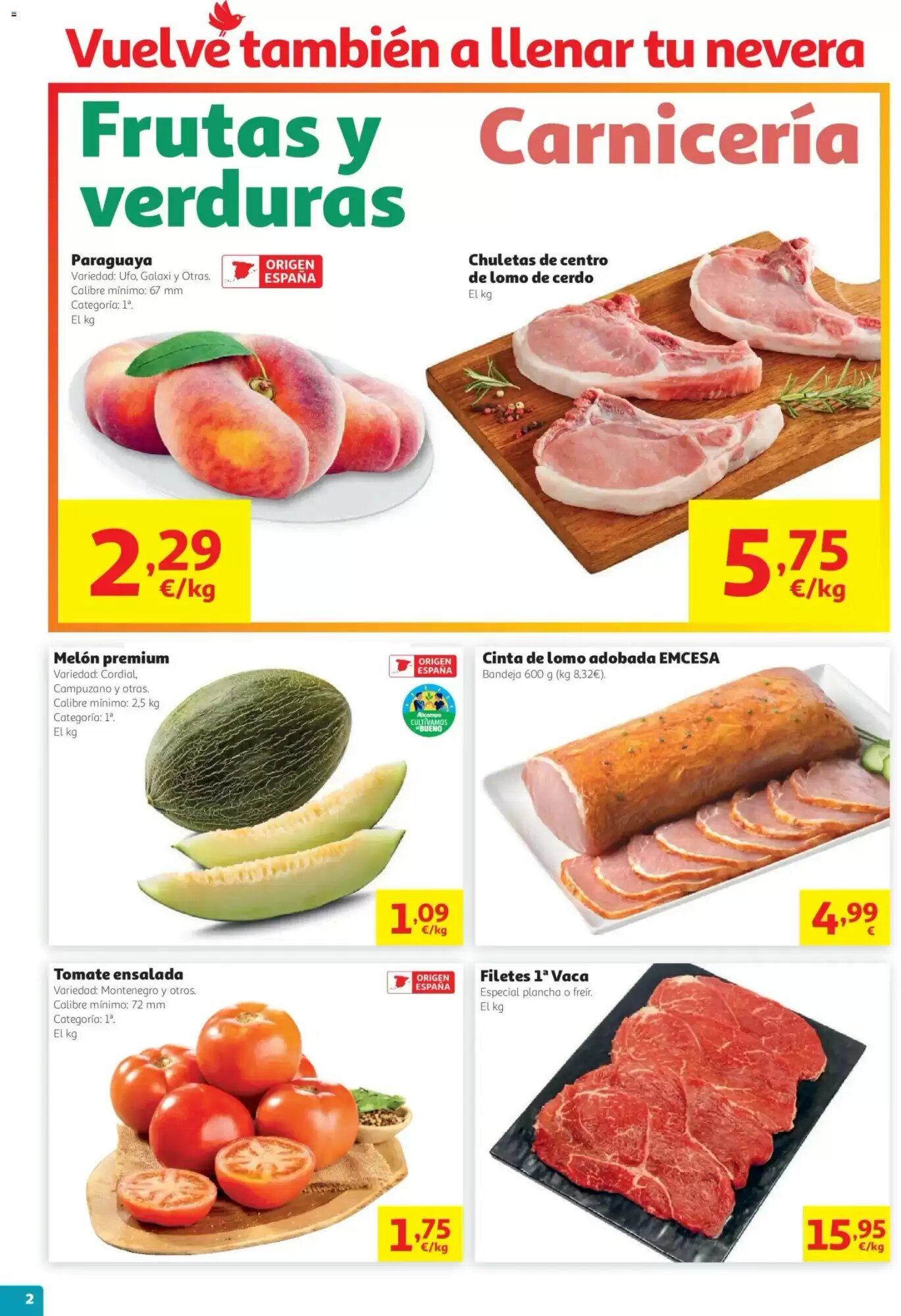 Folleto promocional de Alcampo válido desde el 13/08/2026 - Página 2.