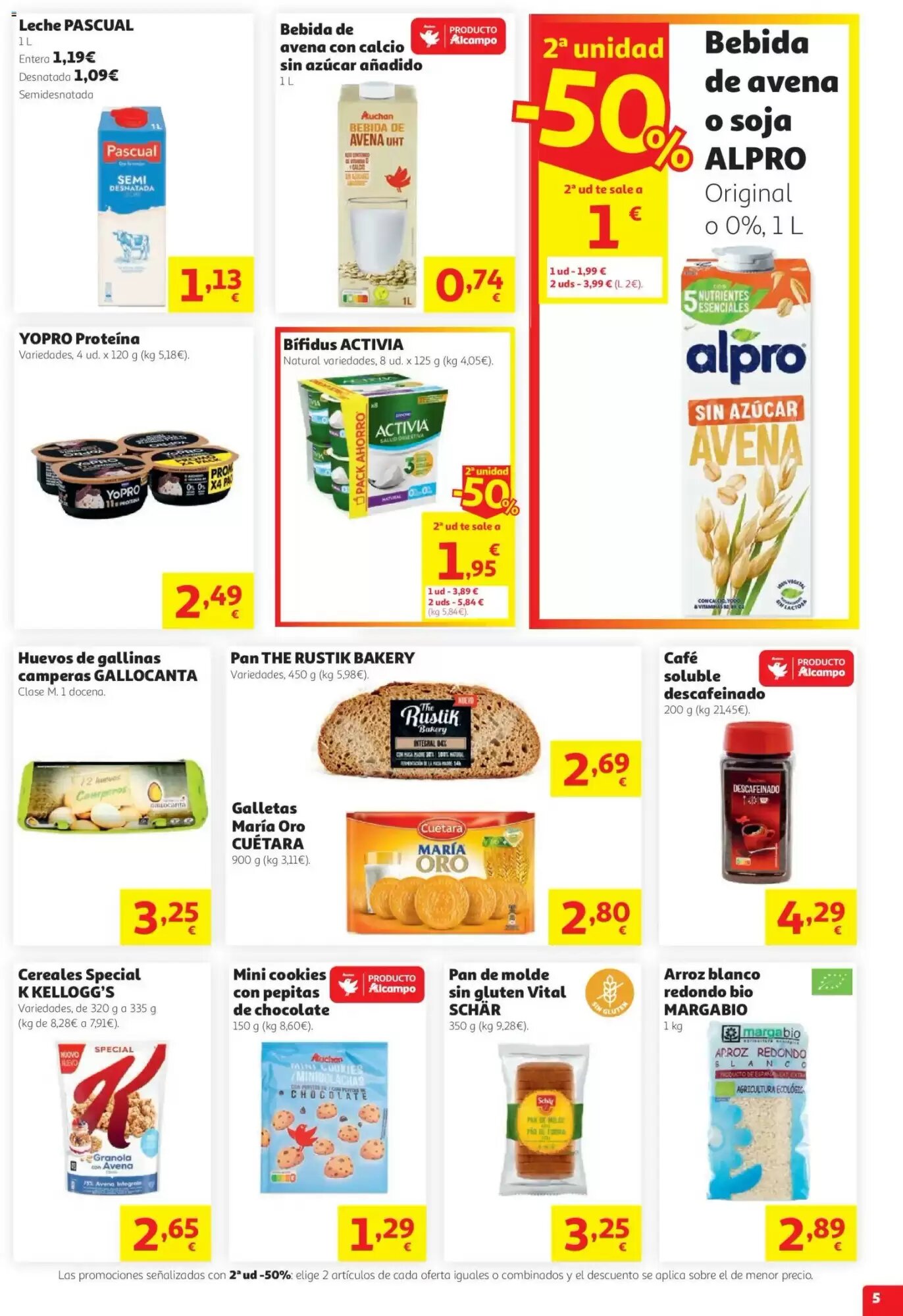 Folleto promocional de Alcampo válido desde el 13/08/2026 - Página 5.