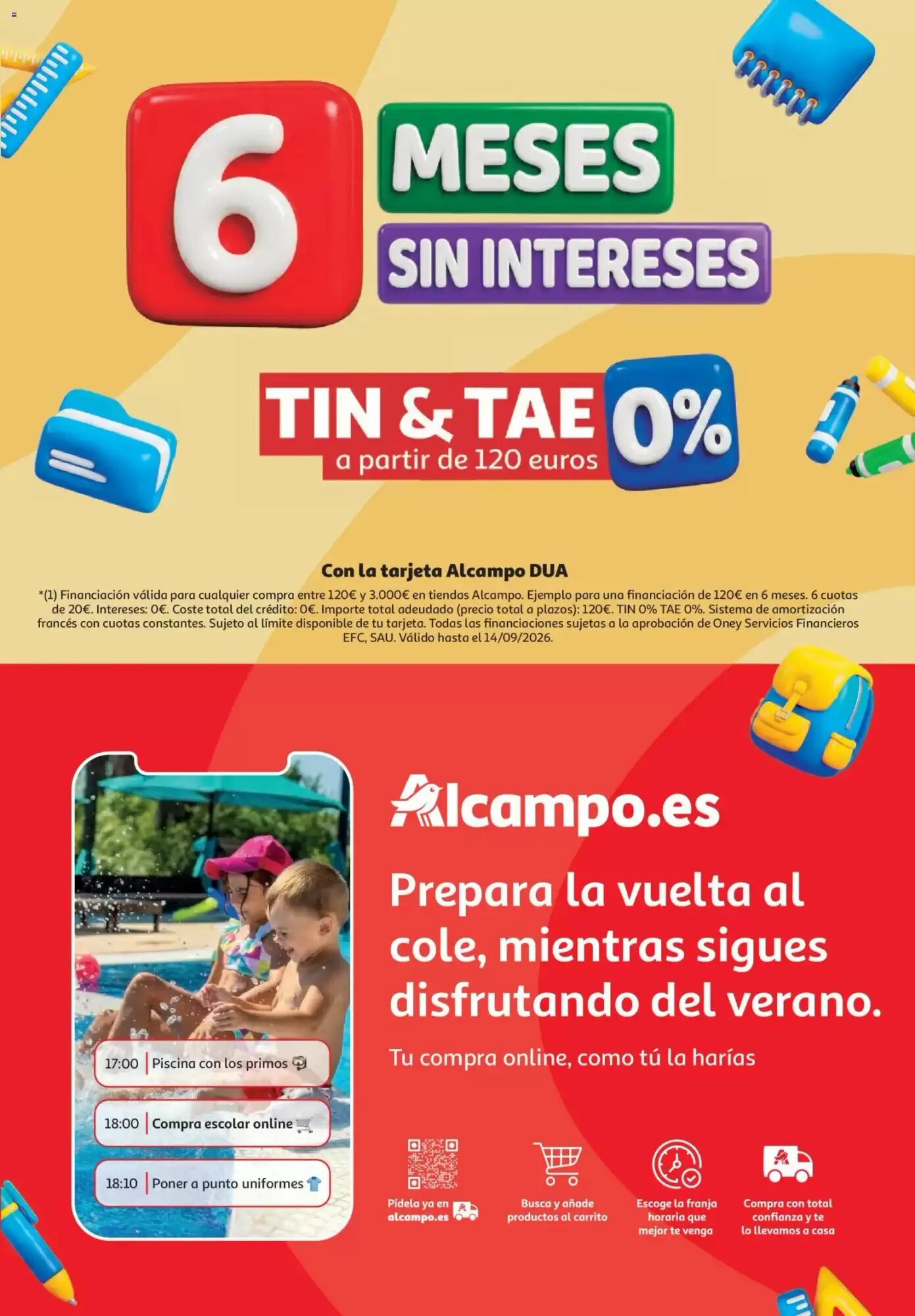 Folleto promocional de Alcampo válido desde el 13/08/2026 - Página 2.