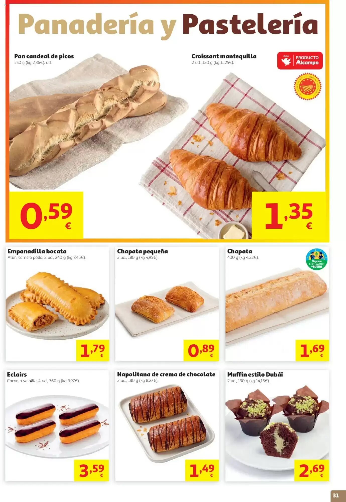 Folleto promocional de Alcampo válido desde el 13/08/2026 - Página 31.