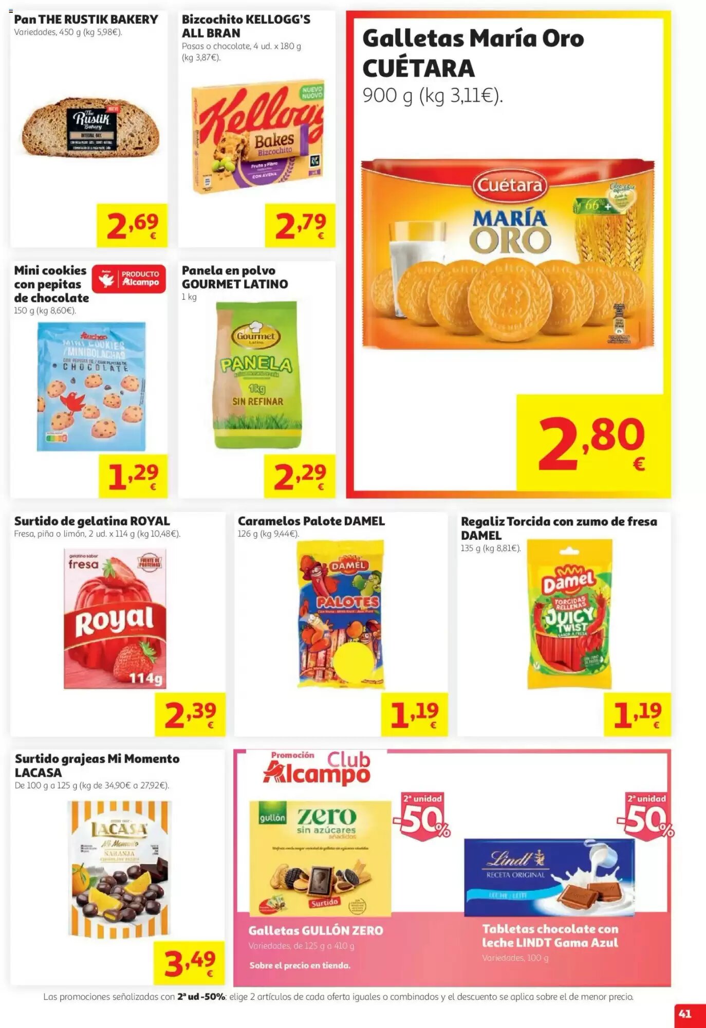 Folleto promocional de Alcampo válido desde el 13/08/2026 - Página 41.
