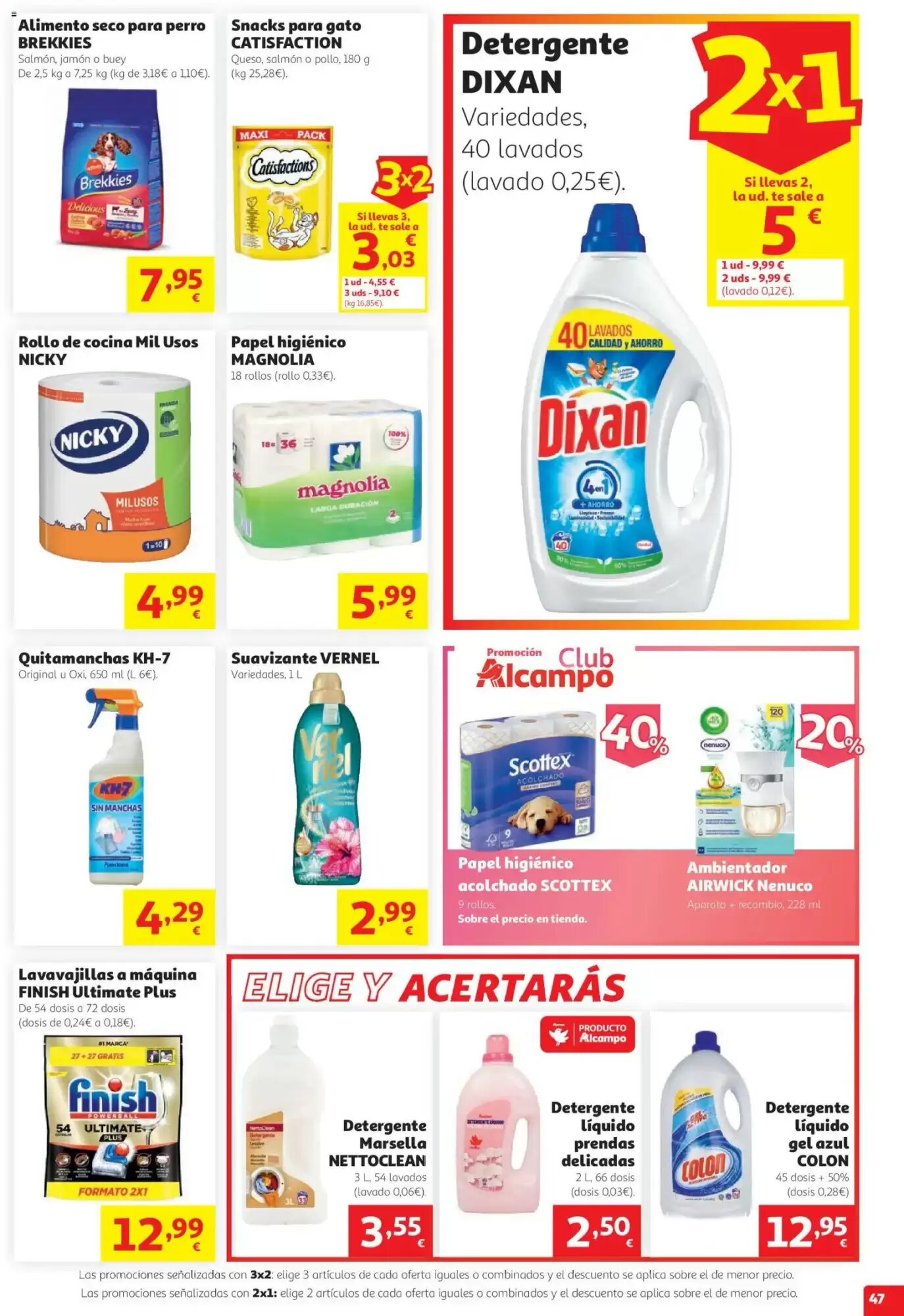 Folleto promocional de Alcampo válido desde el 13/08/2026 - Página 47.