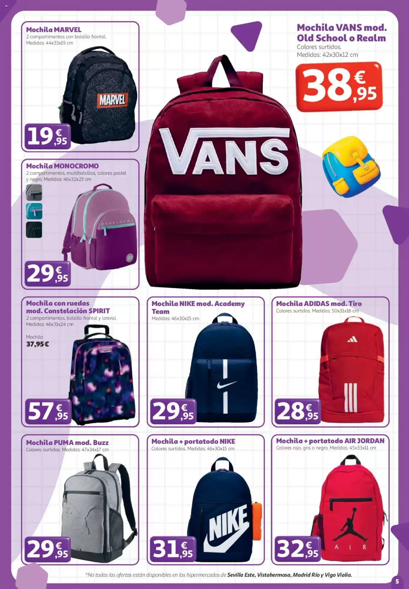 Folleto promocional de Alcampo válido desde el 13/08/2026 - Página 5.