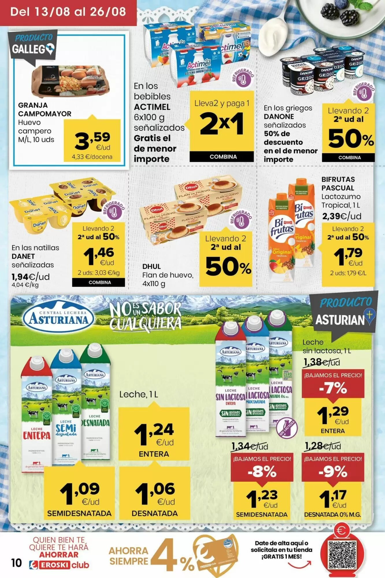 Folleto promocional de Autoservicios Familia válido desde el 13/08/2026 - Página 10.