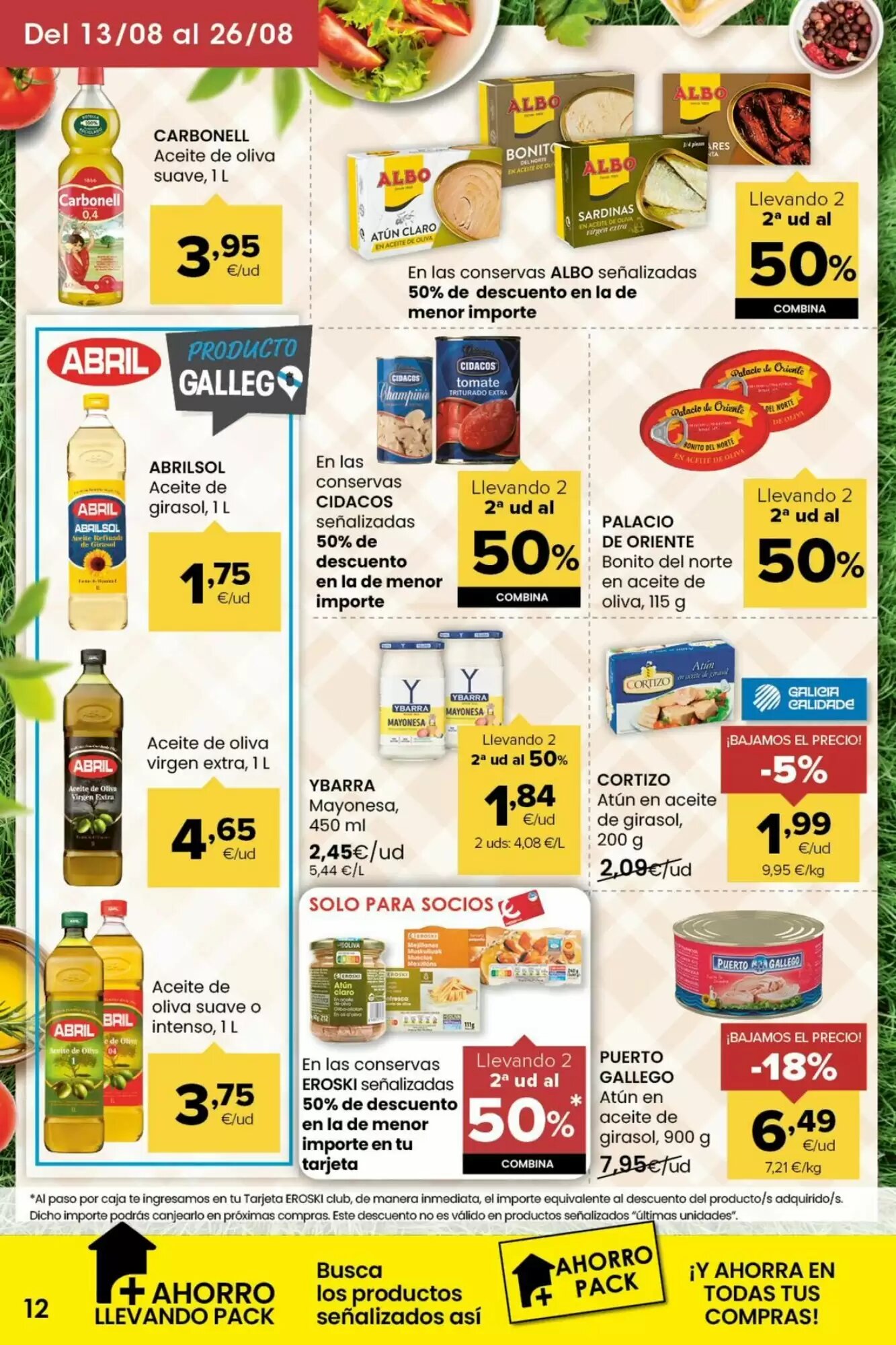 Folleto promocional de Autoservicios Familia válido desde el 13/08/2026 - Página 12.