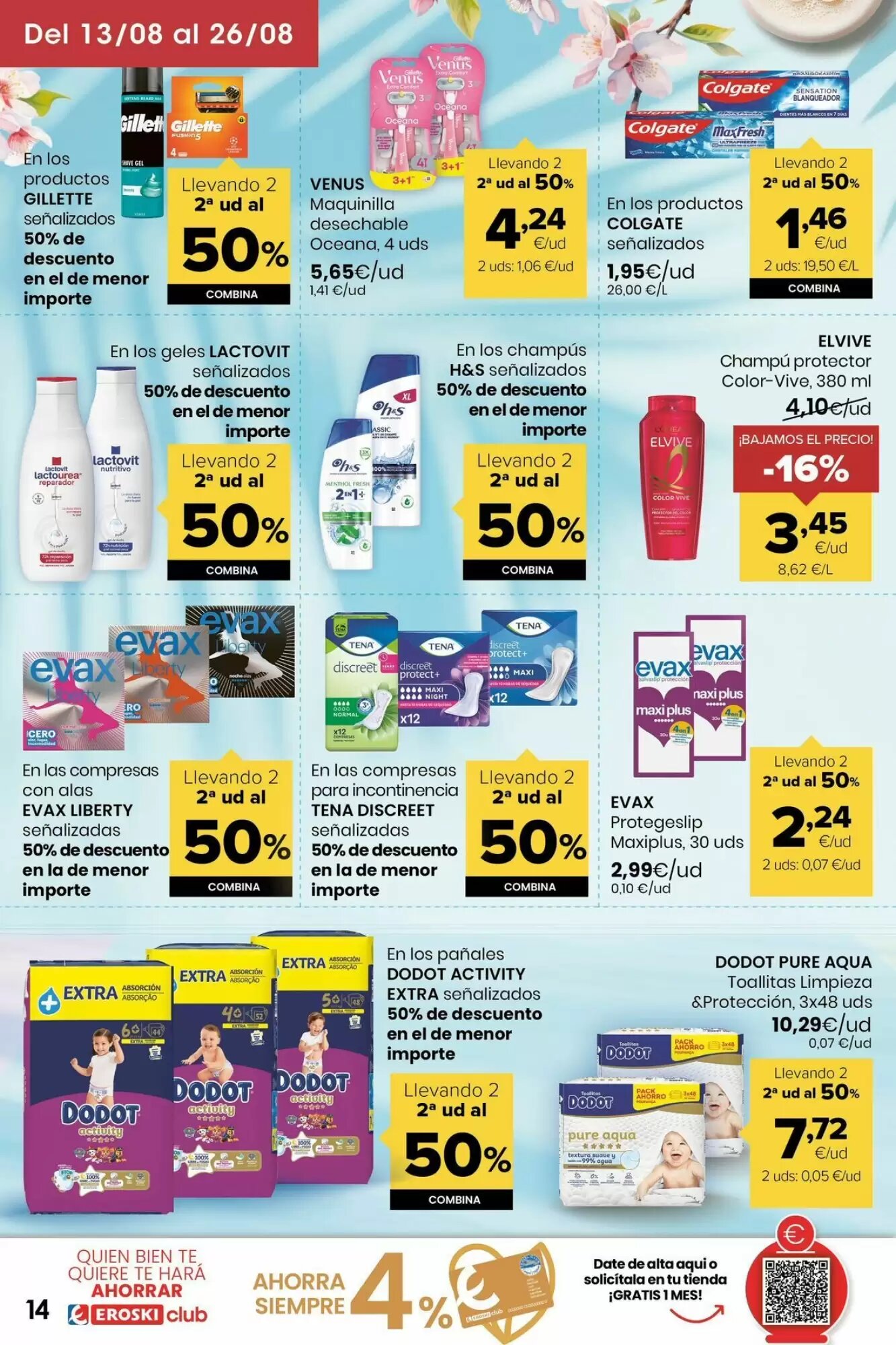 Folleto promocional de Autoservicios Familia válido desde el 13/08/2026 - Página 14.
