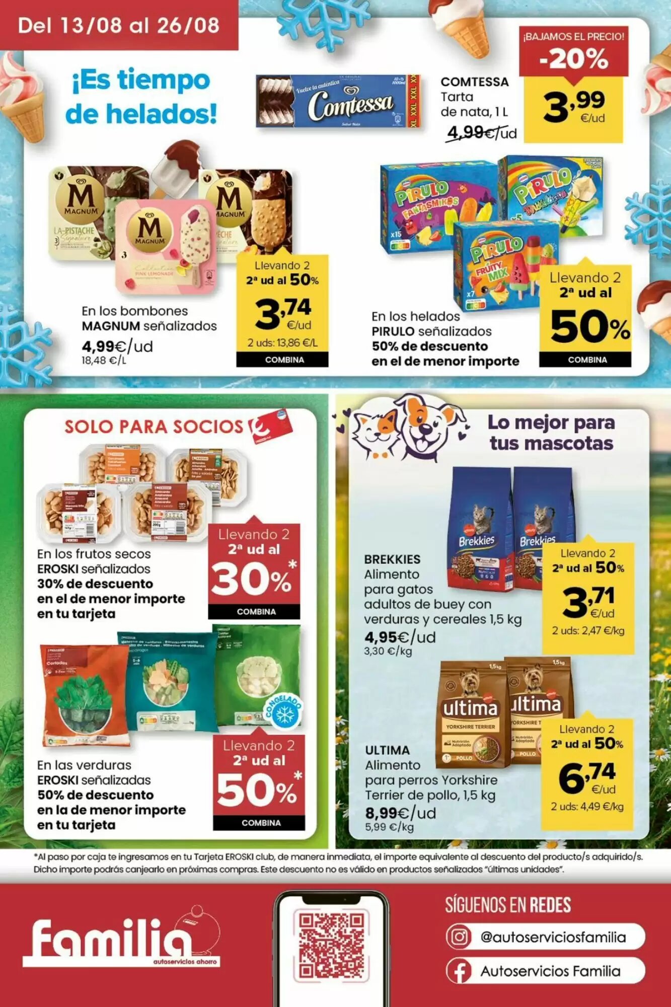 Folleto promocional de Autoservicios Familia válido desde el 13/08/2026 - Página 16.