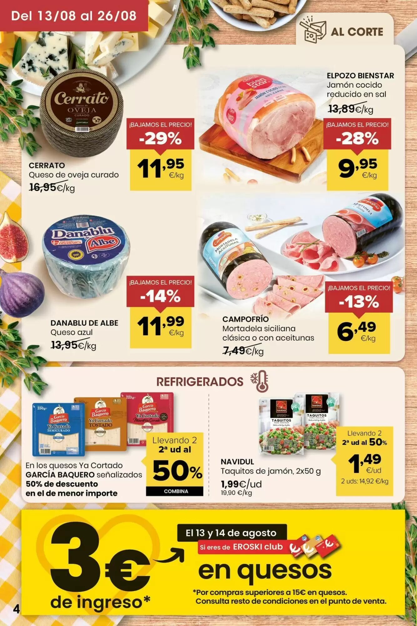 Folleto promocional de Autoservicios Familia válido desde el 13/08/2026 - Página 4.