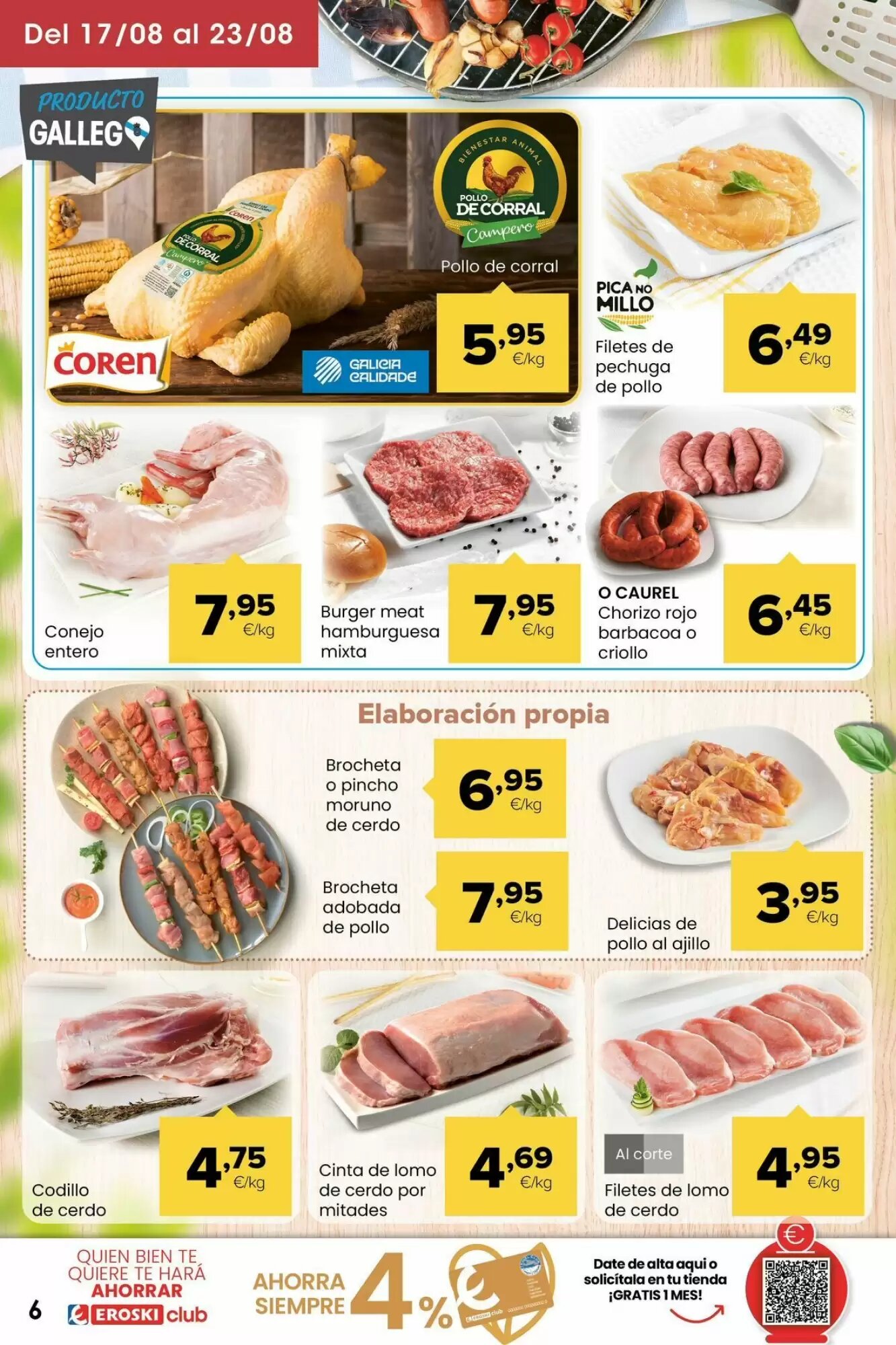 Folleto promocional de Autoservicios Familia válido desde el 13/08/2026 - Página 6.