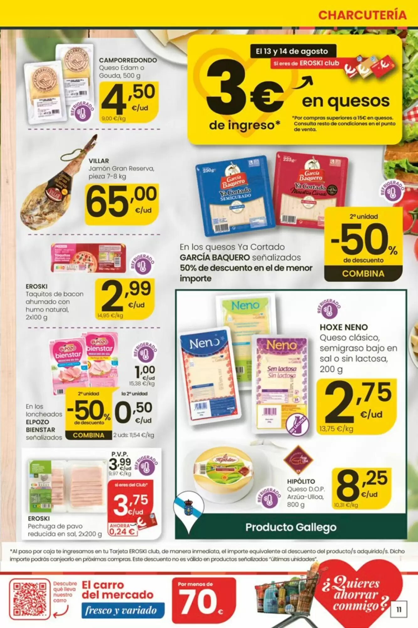 Folleto promocional de Eroski válido desde el 13/08/2026 - Página 11.