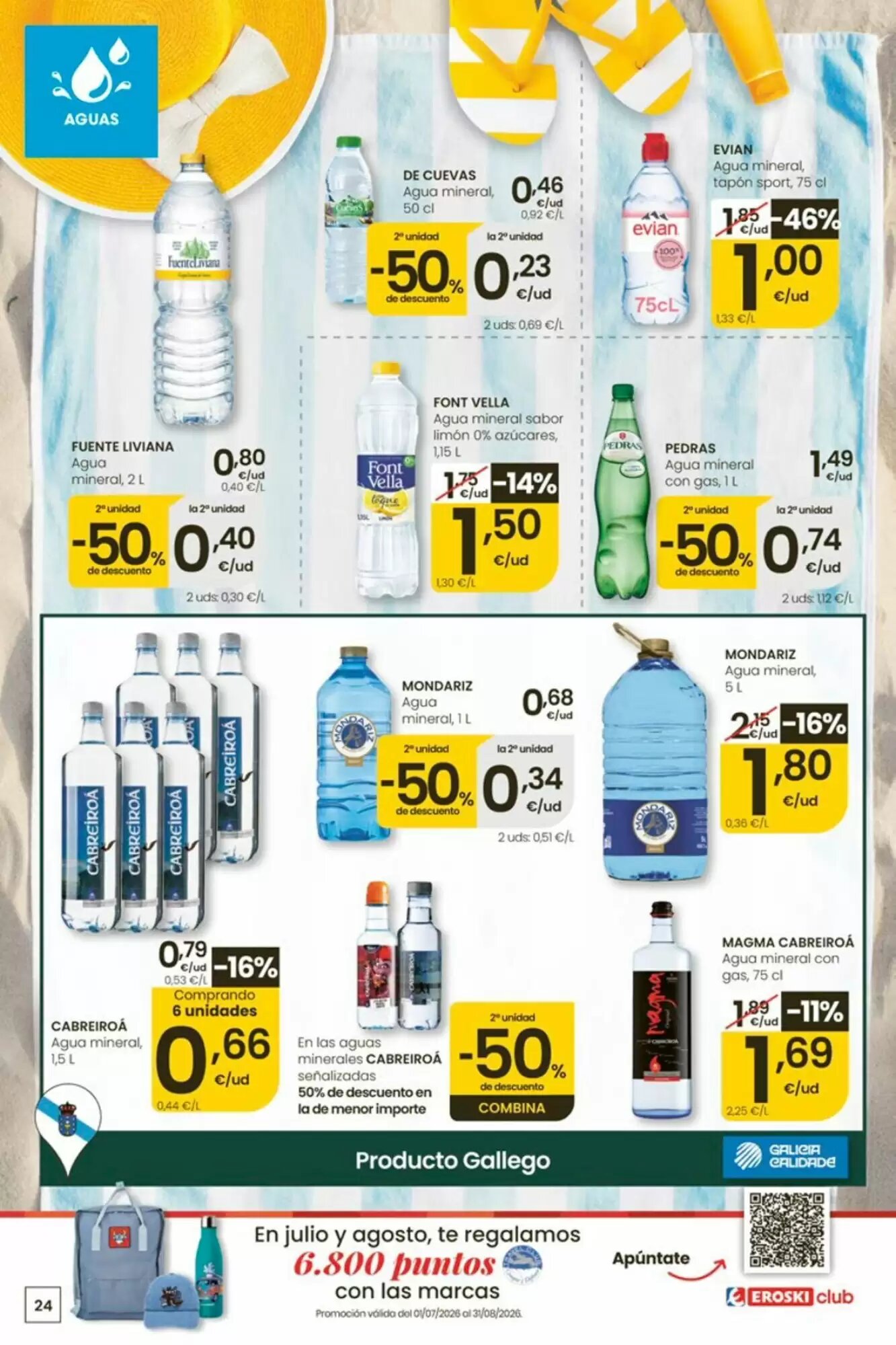 Folleto promocional de Eroski válido desde el 13/08/2026 - Página 24.