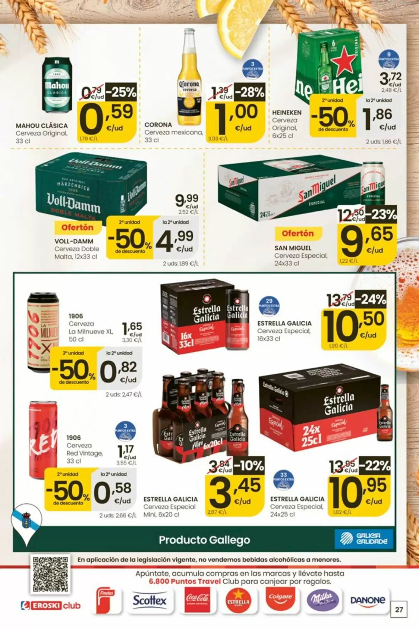 Folleto promocional de Eroski válido desde el 13/08/2026 - Página 27.