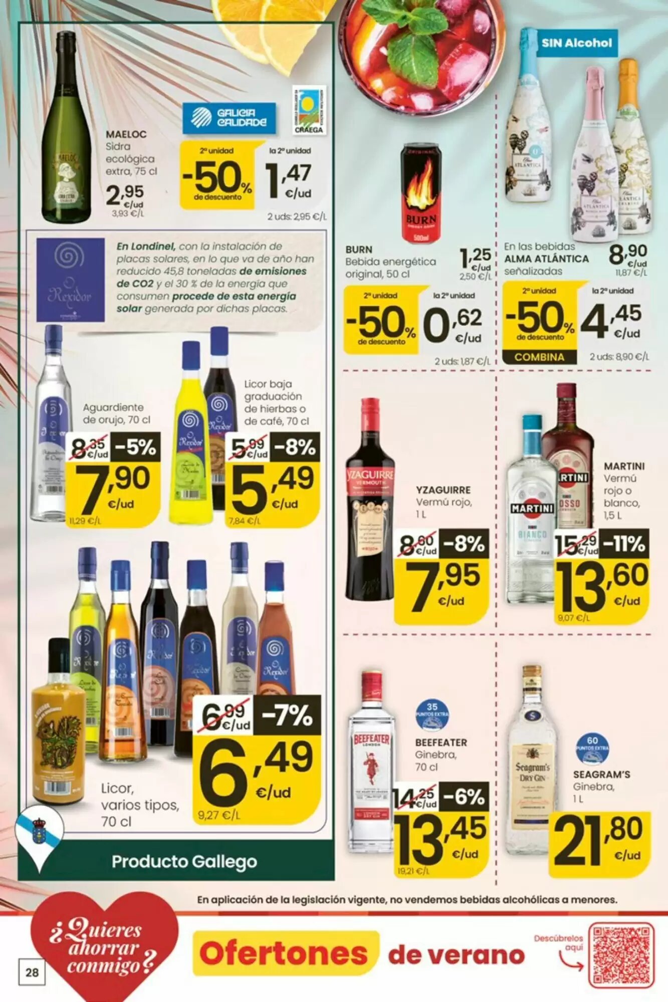 Folleto promocional de Eroski válido desde el 13/08/2026 - Página 28.