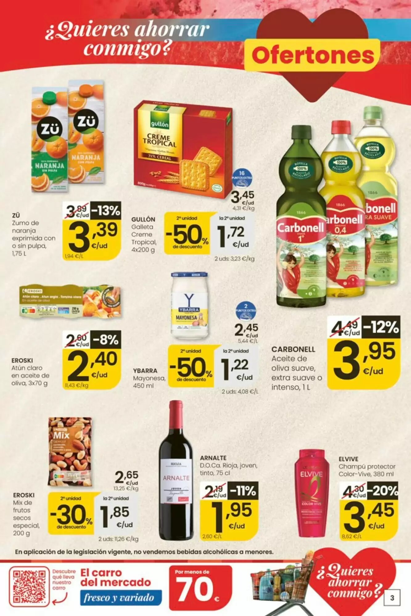 Folleto promocional de Eroski válido desde el 13/08/2026 - Página 3.